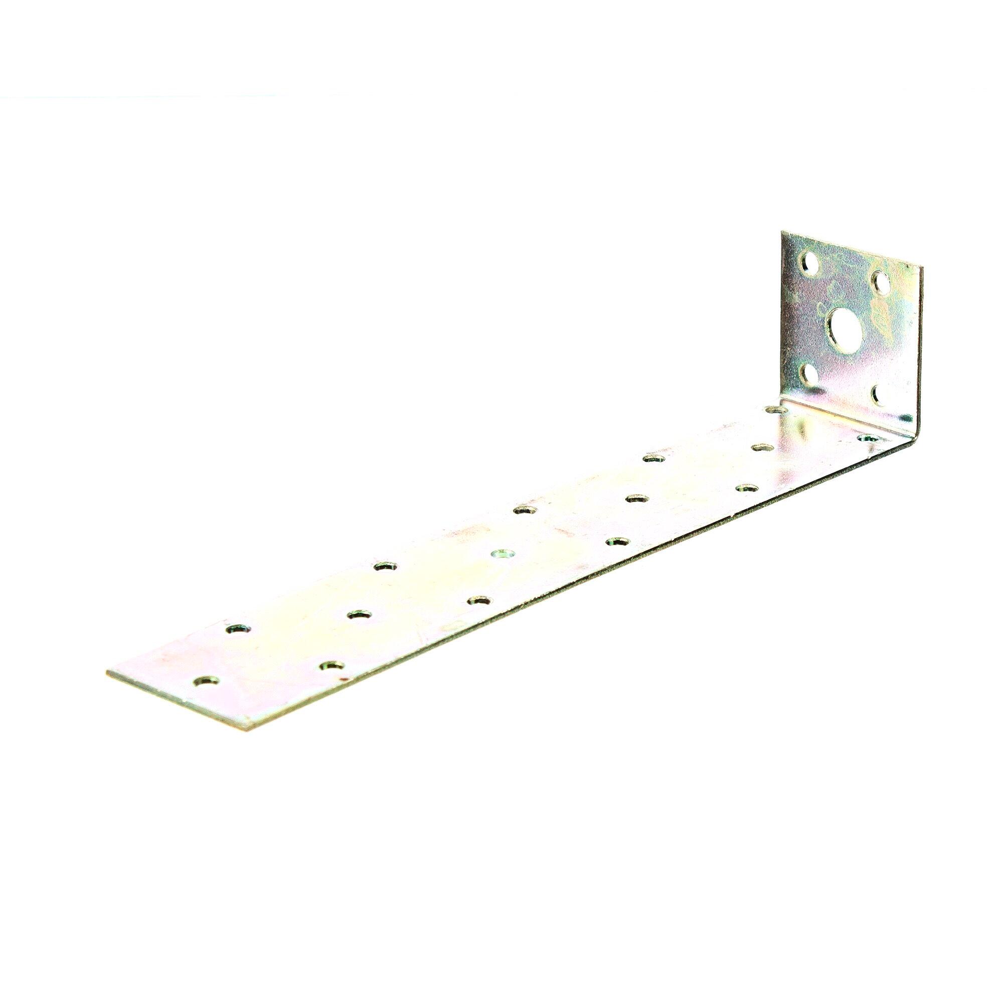 Conector lemn, plat, otel, 40 x 40 mm, grosime 2 mm
