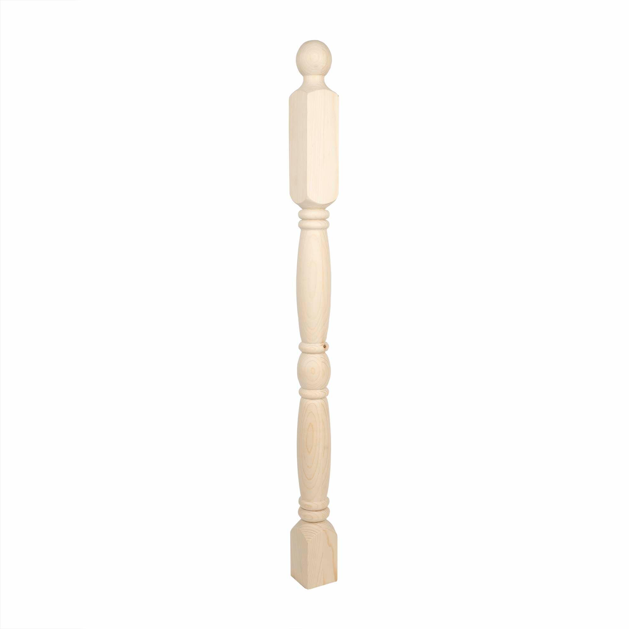 Balustru brad, calitatea B, tip 10, 1030 x 70 x 70 mm