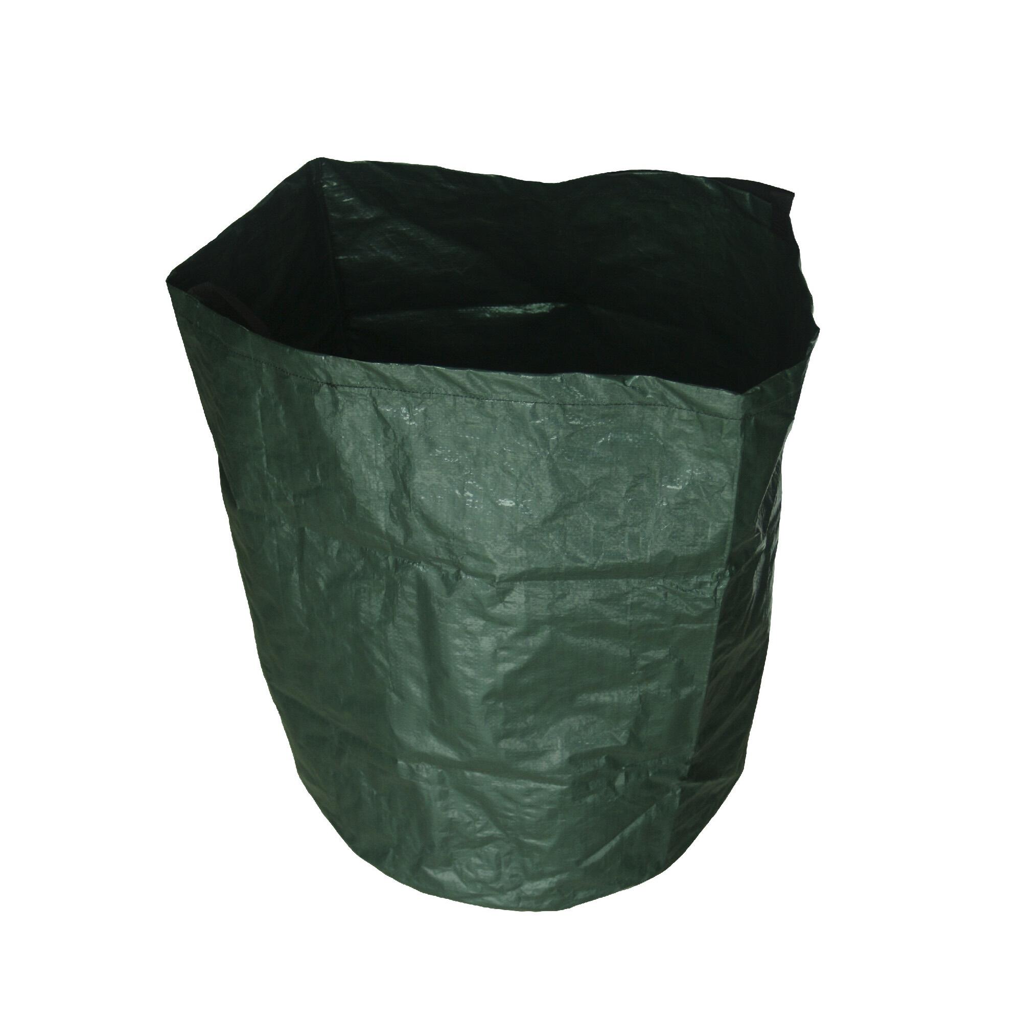 Sac resturi vegetale, polietilena, 150 L, verde