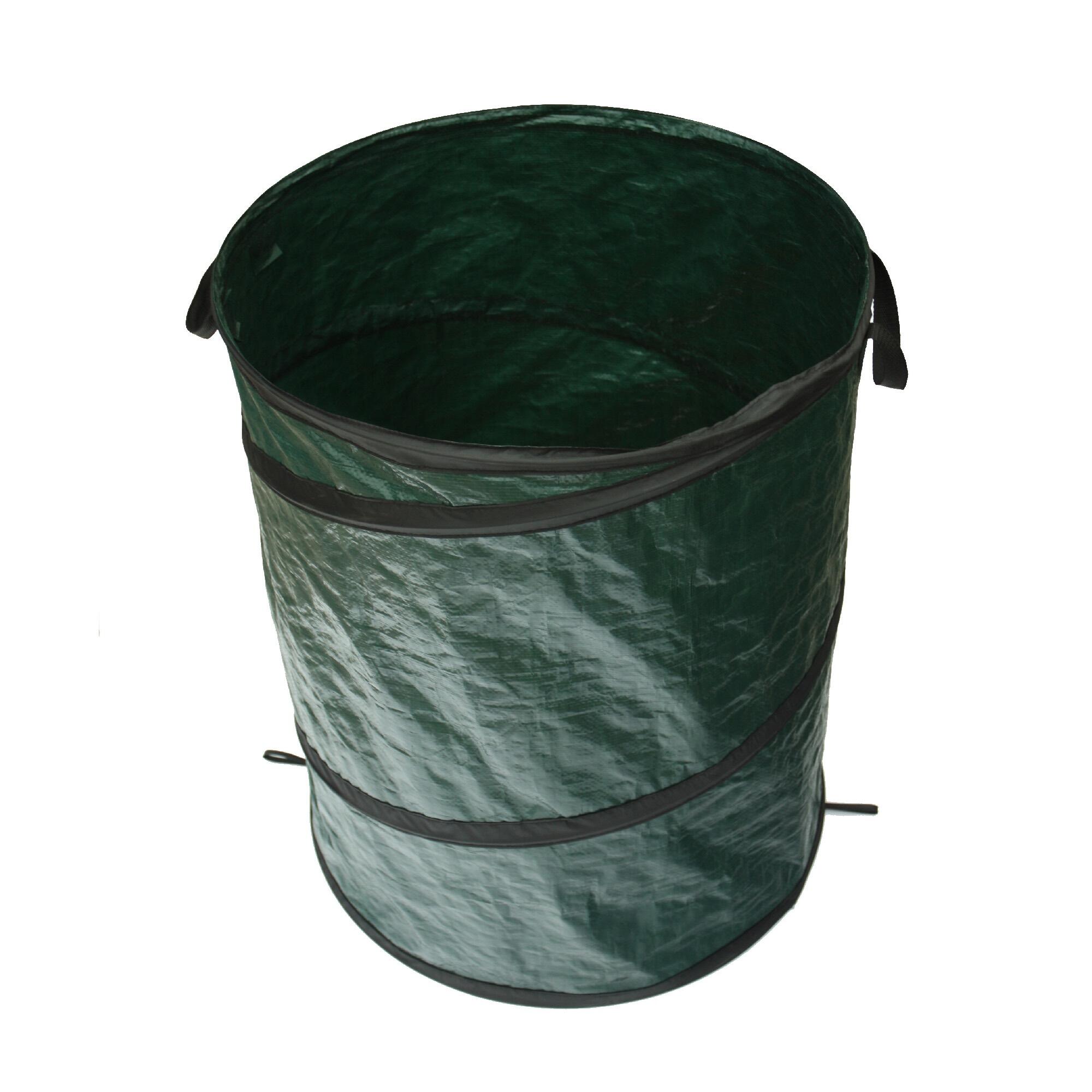 Sac resturi vegetale, polietilena, 150 L, verde