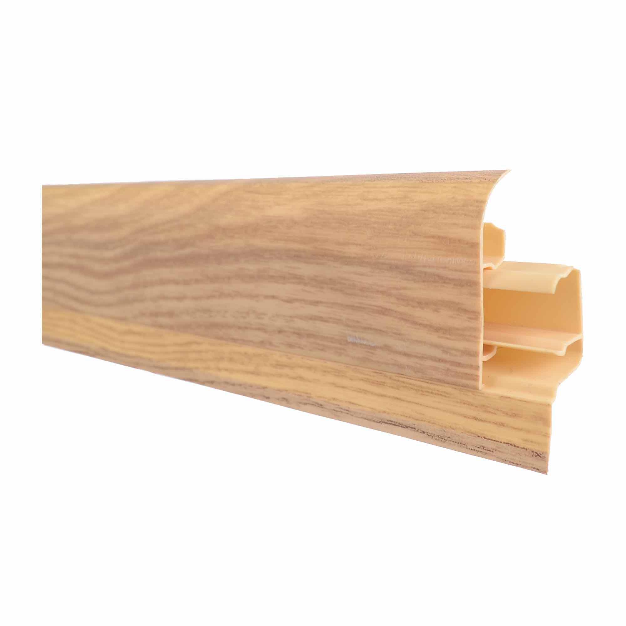 Plinta din PVC, 2500 x 60 mm, Liverpool 60.49, stejar