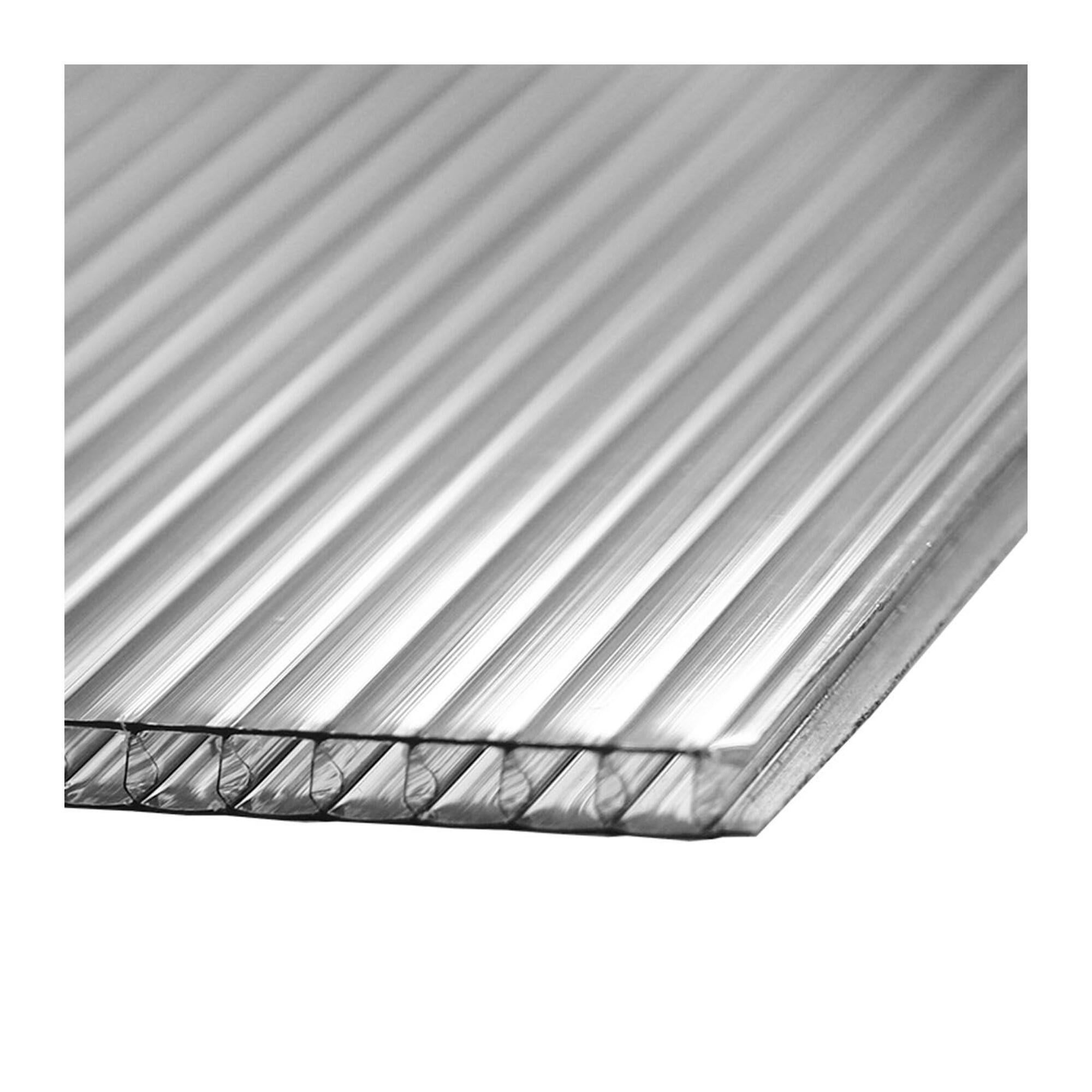 Policarbonat Bravo, 6000 x 2100 x 10 mm, transparent, lucios