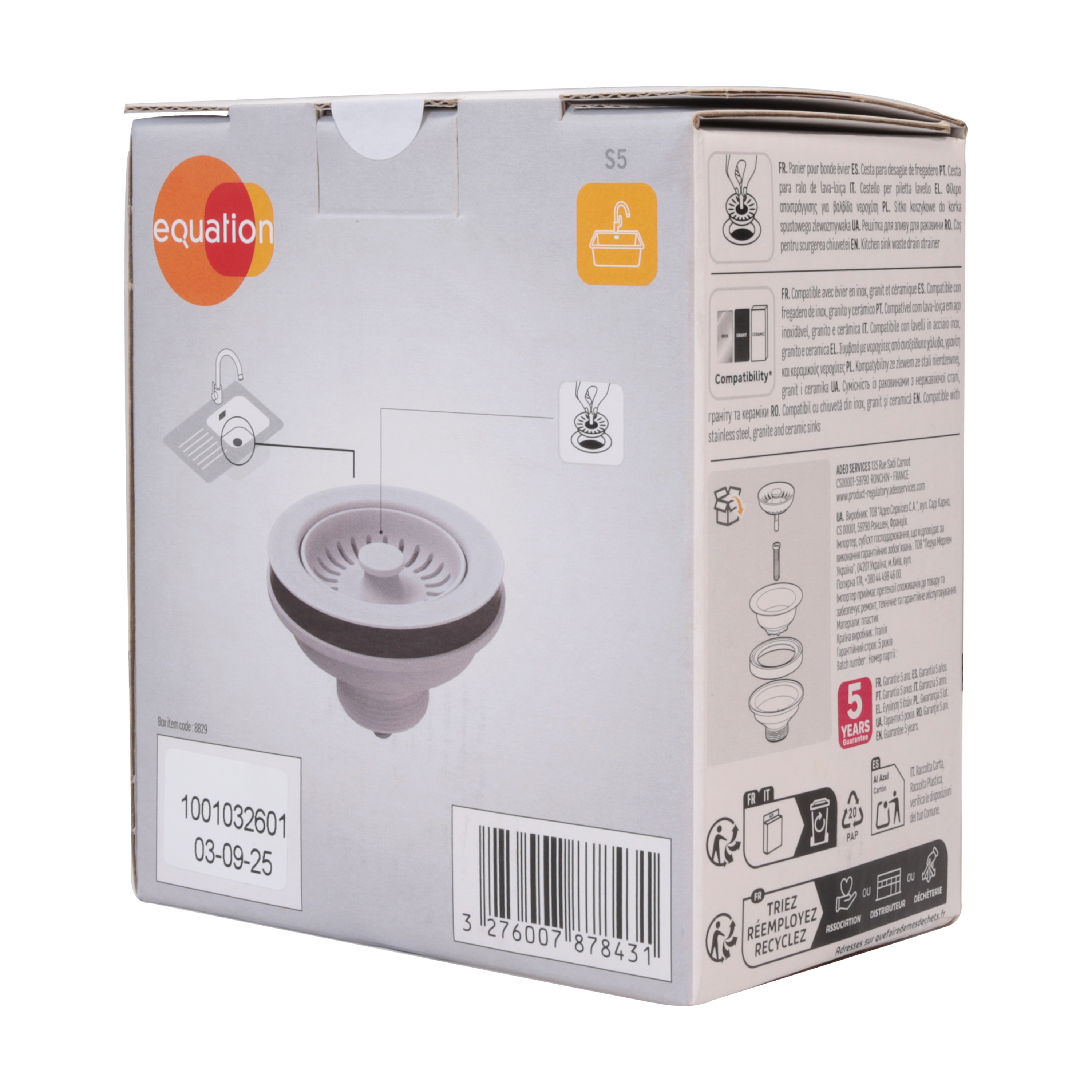 Valvula EQUATION d90 branco - 5