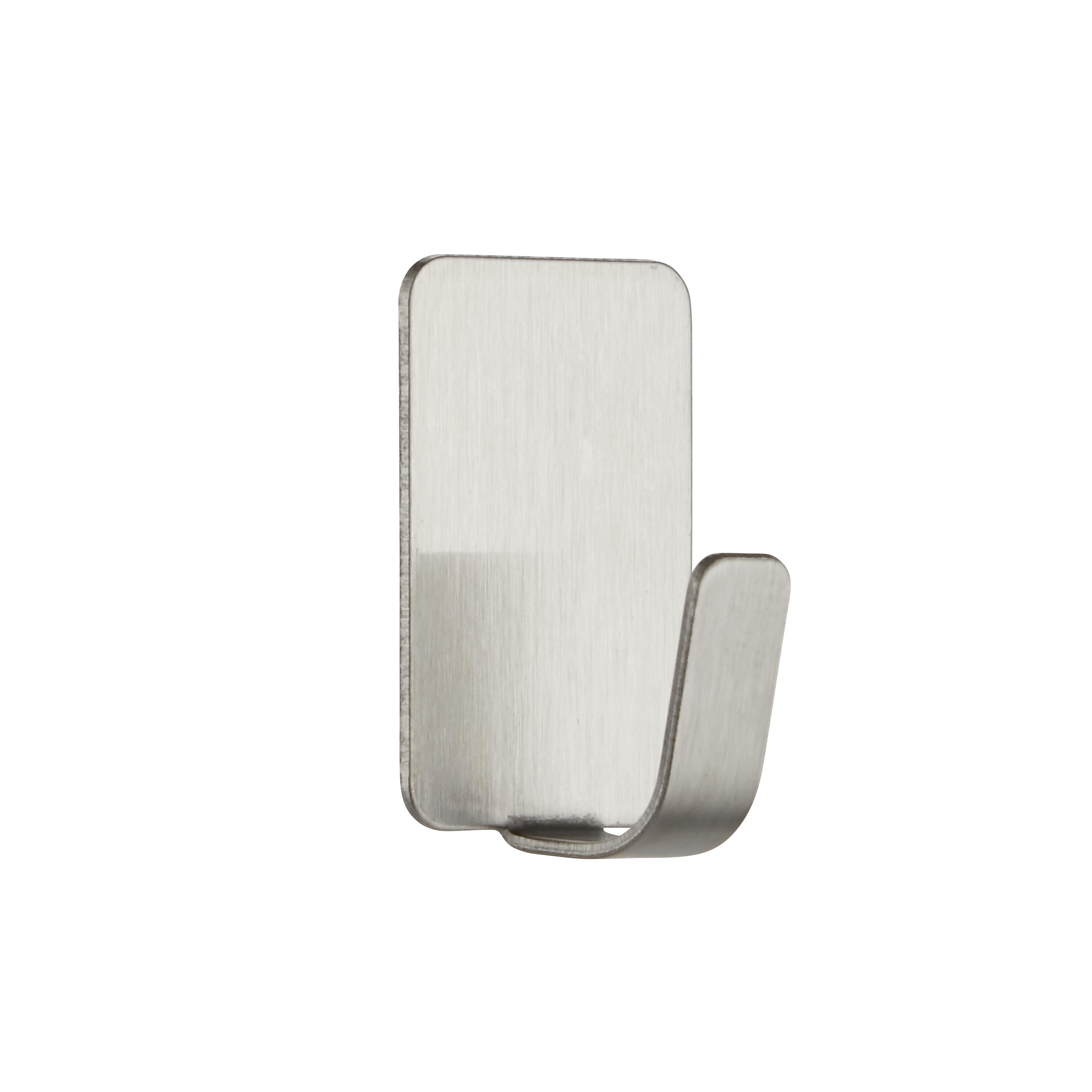 Gancio adesivo COMMAND 17031SS4 in alluminio  grigio 4 ganci H17 X L9.7 mm  portata max 0.225 Kg, 4 pezzi - 2