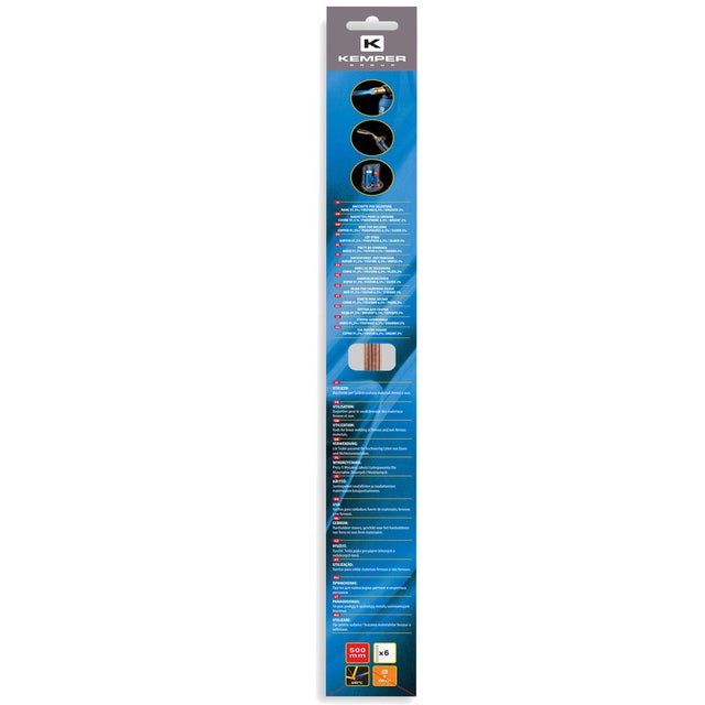 6 Brasures 6% argent/cuivre/phosphore - KEMPER