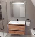 MUEBLE DE BAÑO EMOTION ROBLE 60X45CM - 1