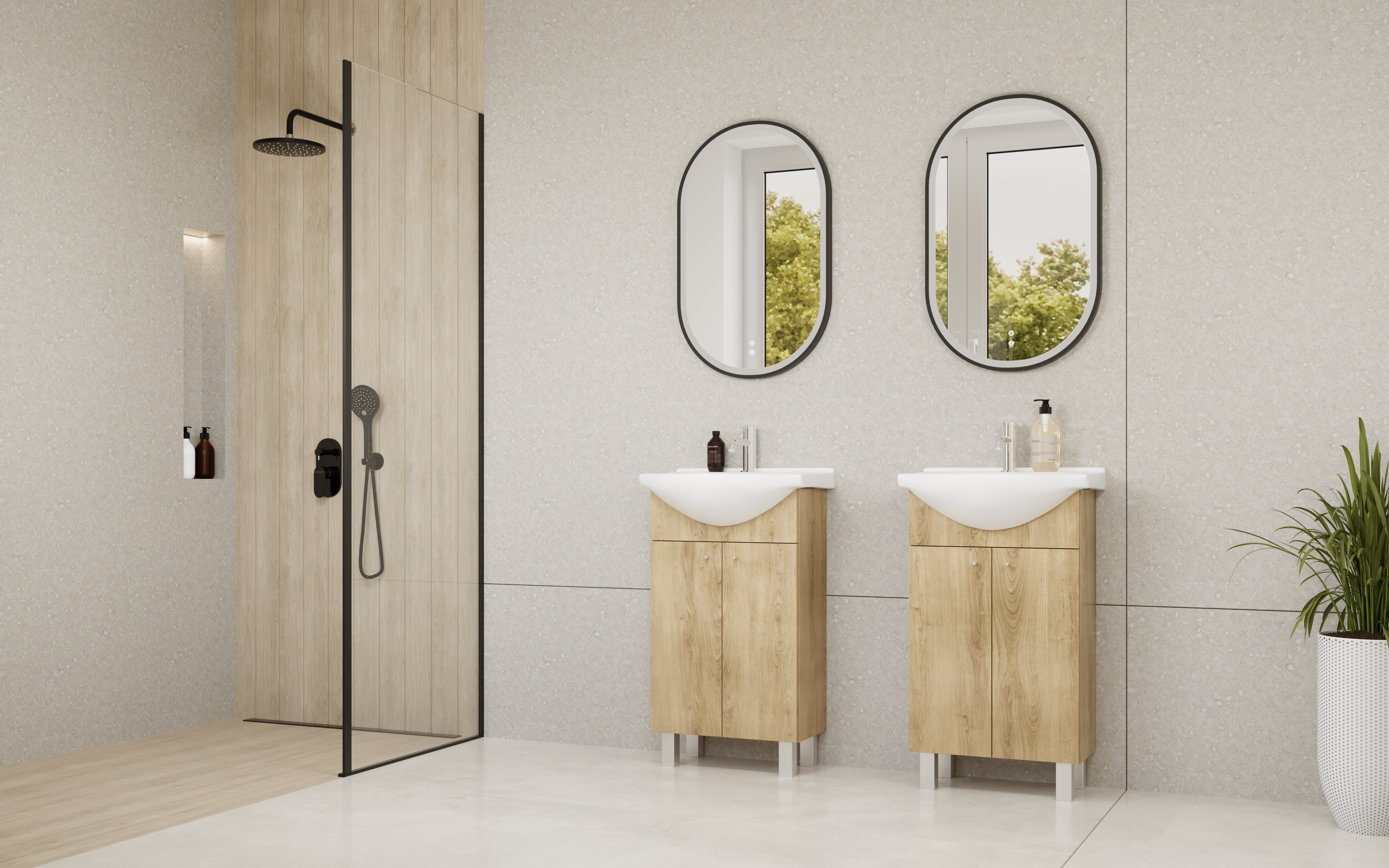 Zestaw mebli łazienkowych z umywalką 50 LUKA NEW SENSEA - 2