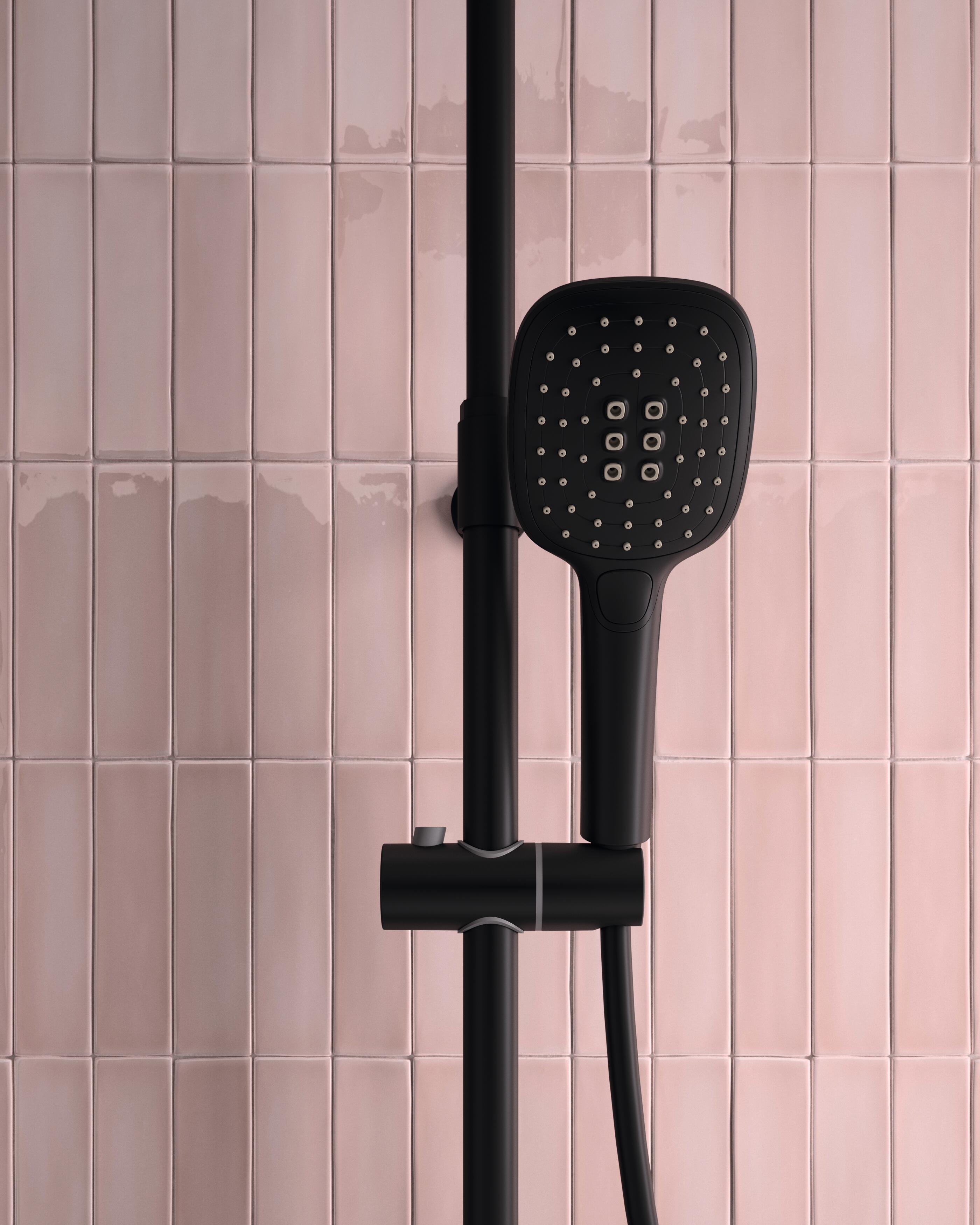 Columna de ducha monomando INDUSTRIAS RAMON SOLER Stockholm negro - 4