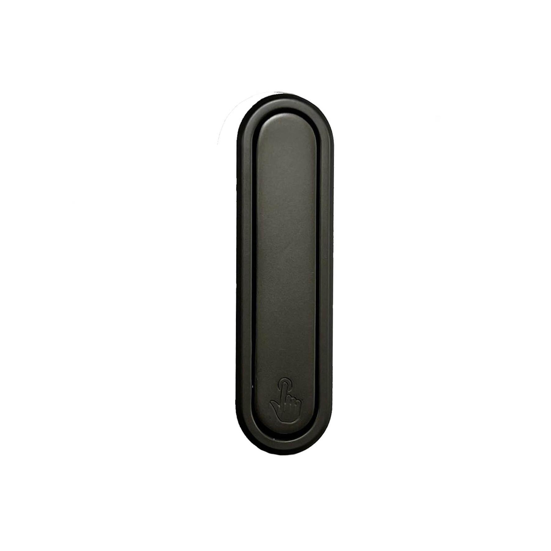 Lot de 2 crochets rabattables noir compatible panneaux tasseaux - 5