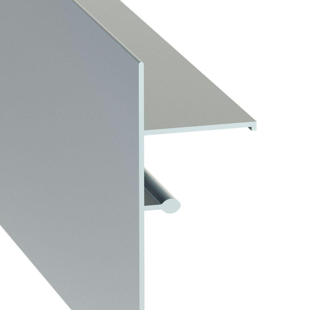 PROFILE CLIPSABLE H. 100MM GRIS ALU - 4
