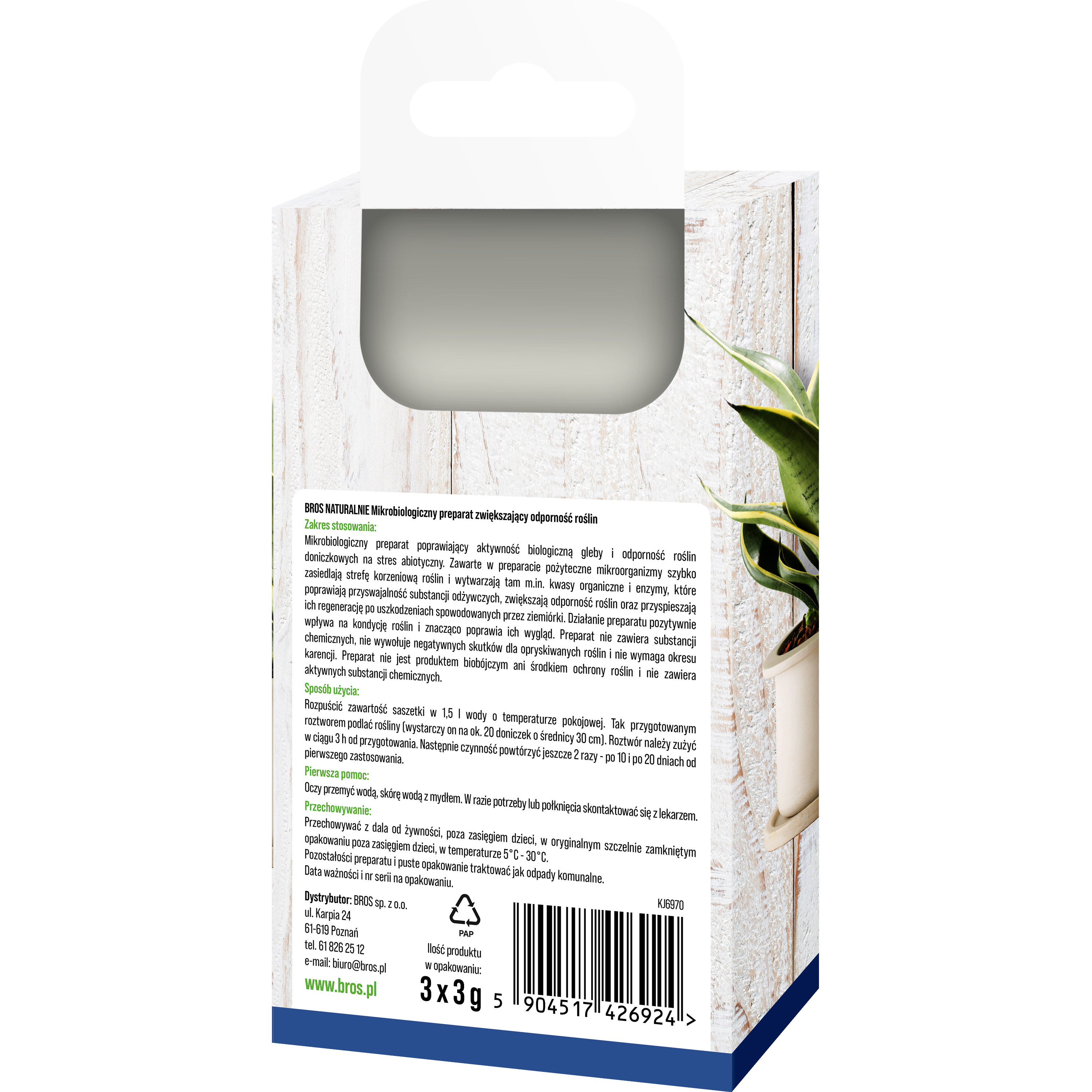 Środek na ziemiórki 9 g Bros - 3