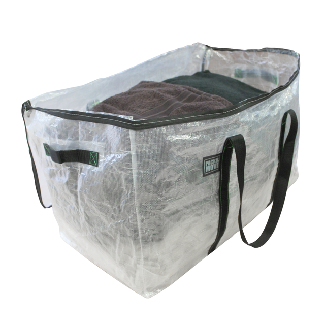 Sac de déménagement transparent PACK AND MOVE, 100 l