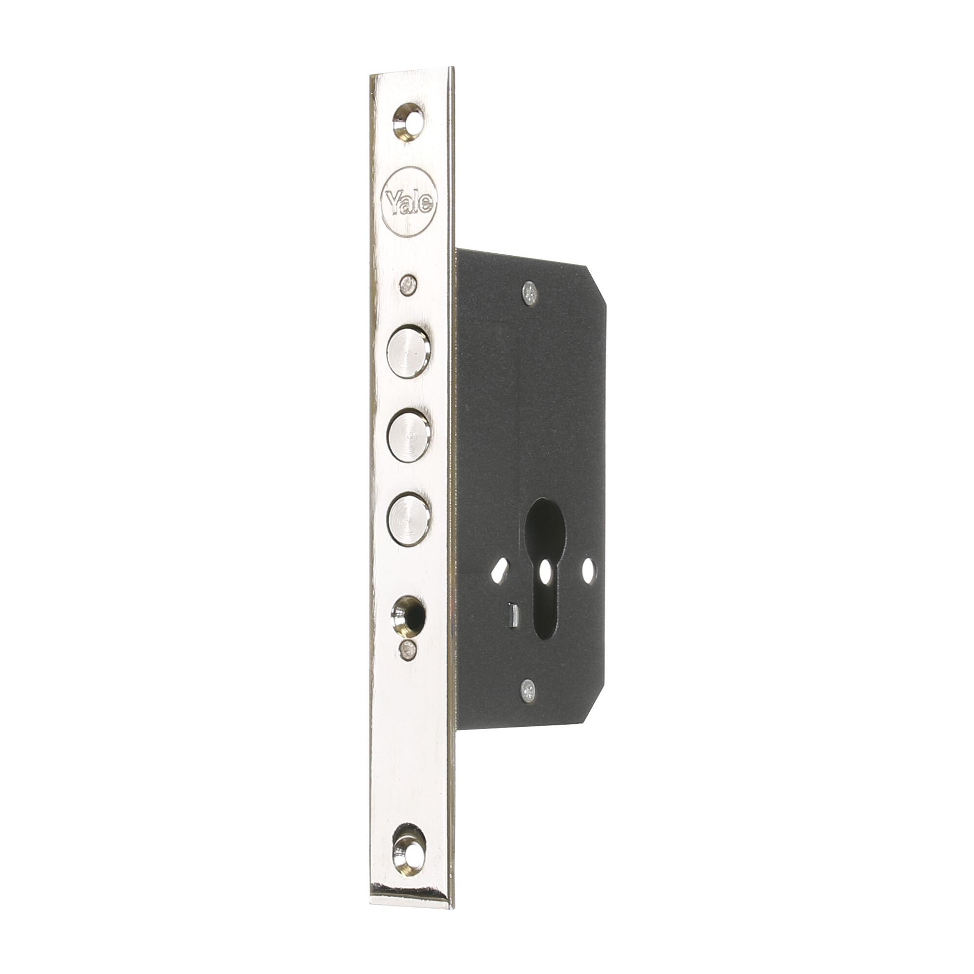 Broasca suplimentara pentru usi de lemn Yale, 3 bolturi, 45 mm