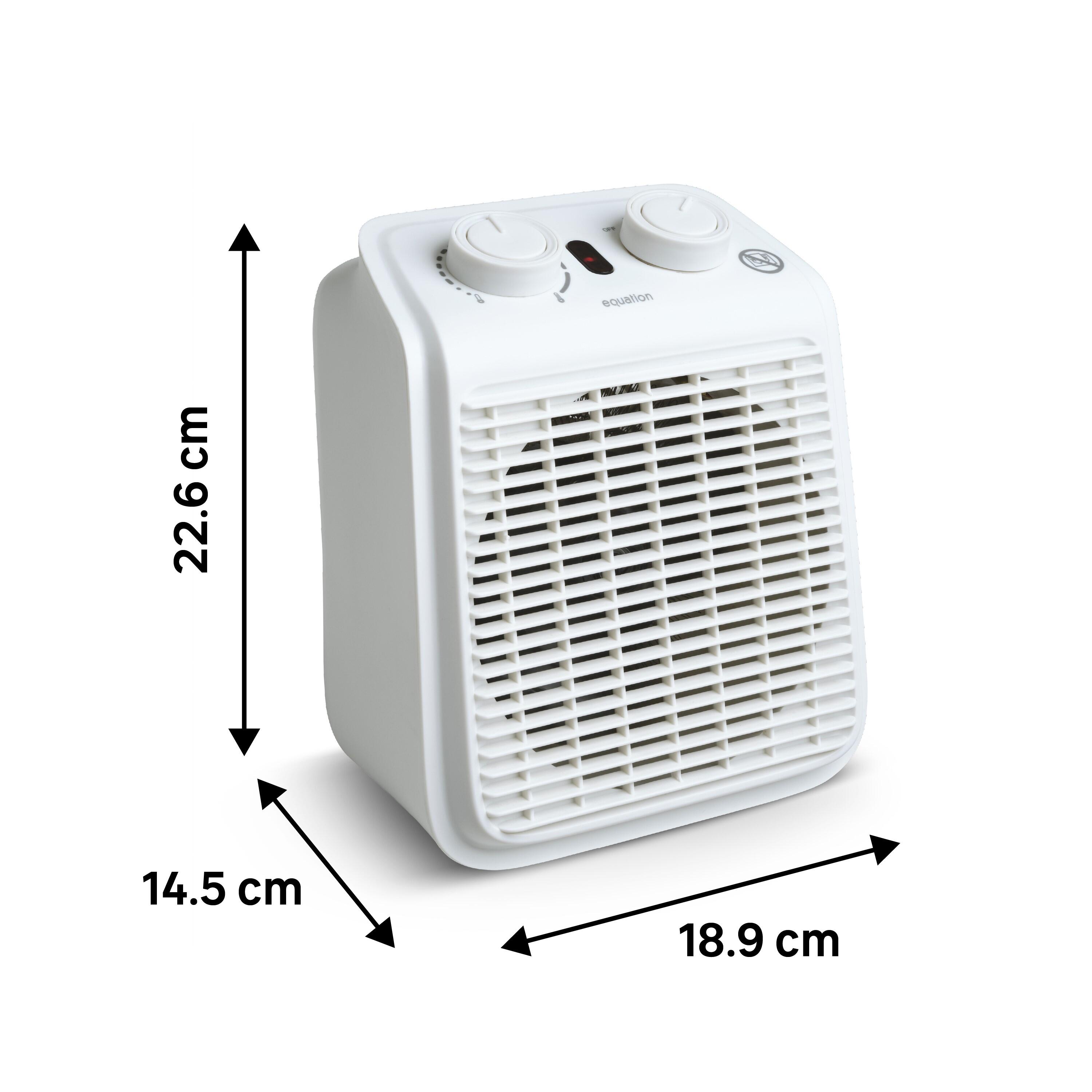 Termoventilador Equation five2 2000w laguna branco - 5