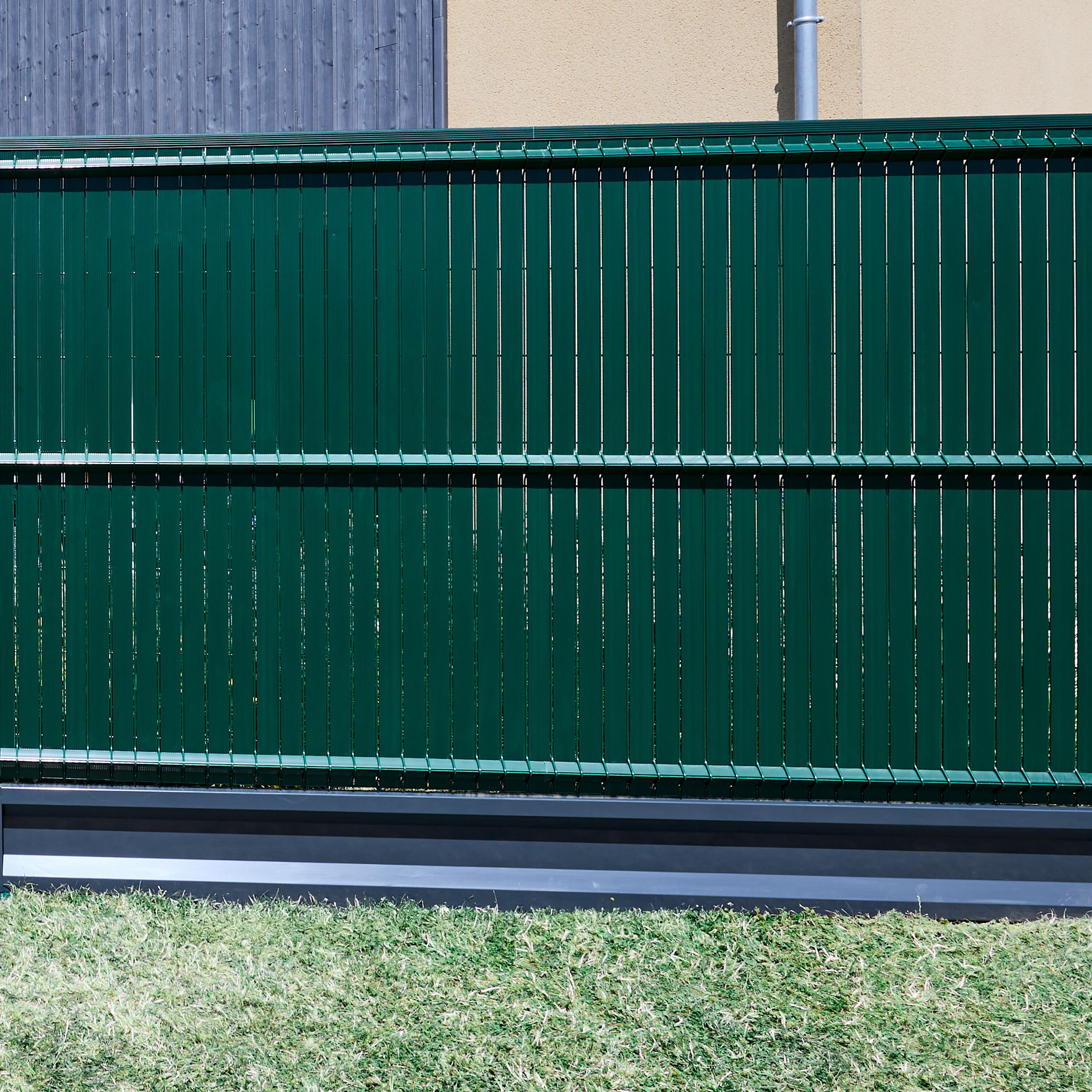 Kit lamelles occultantes rigides pvc, H.190 X L.250 cm vert, DIRICKX - 4