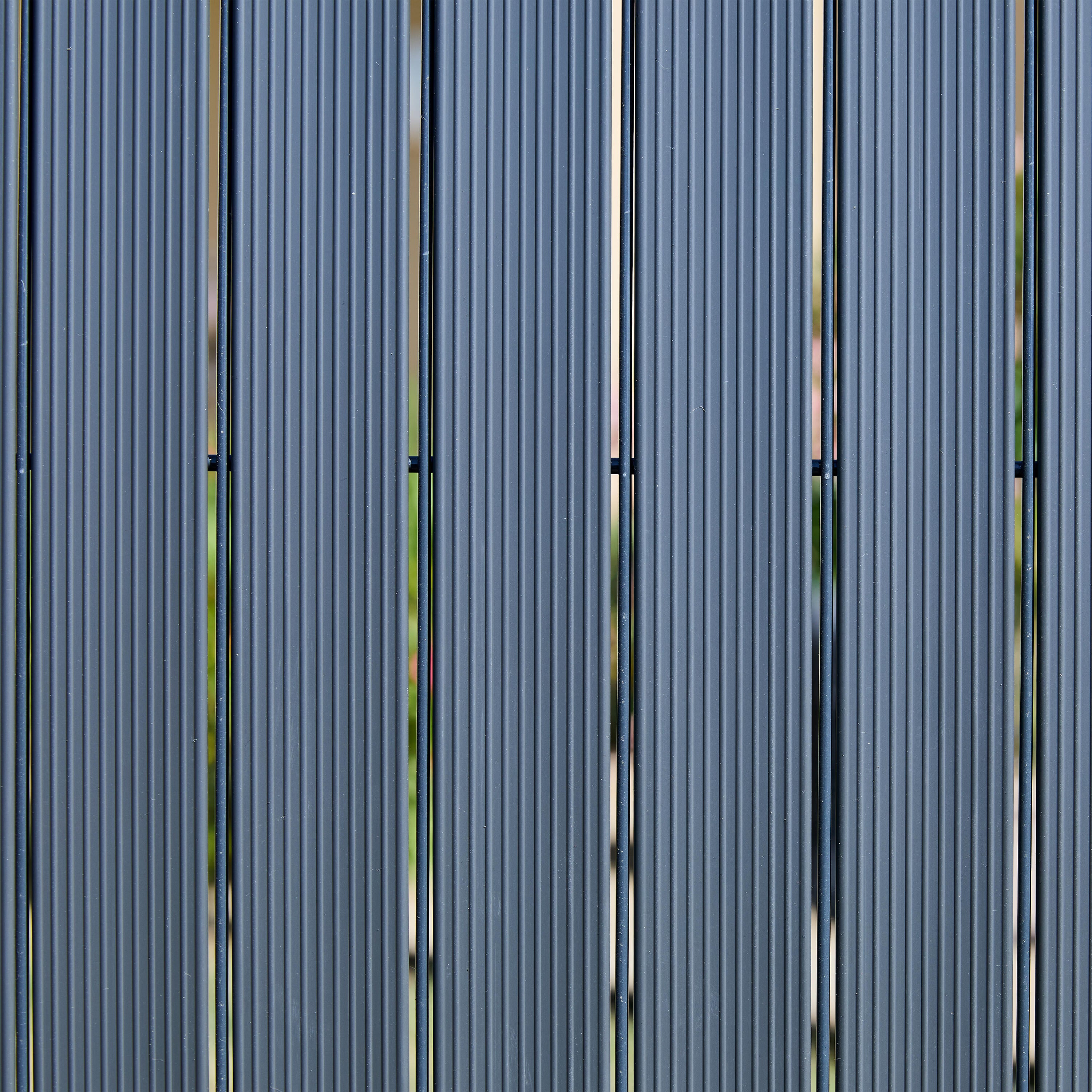 Kit lamelles occultantes rigides pvc, H.120 X L.250 cm anthracite, DIRICKX - 6