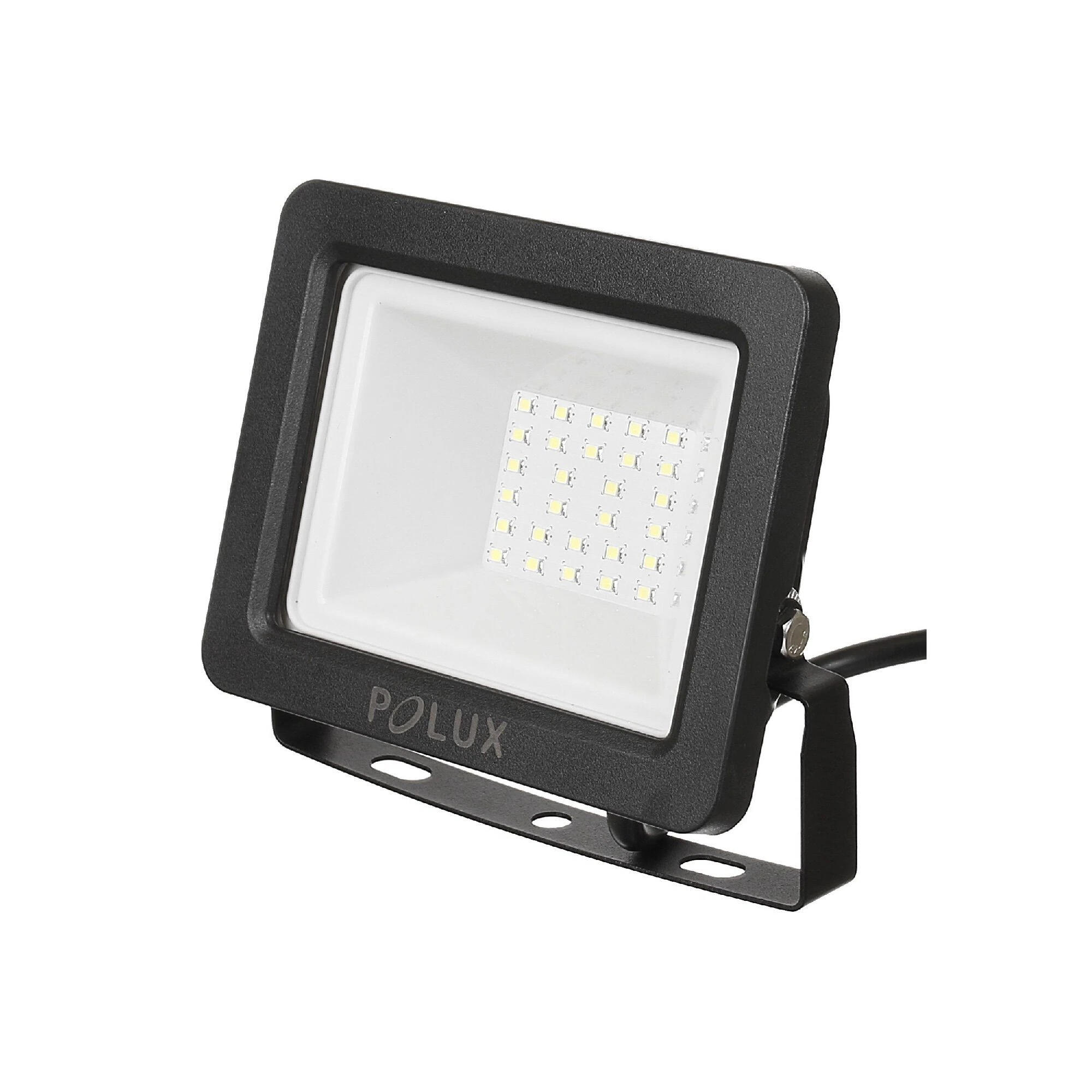 Proiector LED de exterior, 20 W, 1700 lumeni, IP65, negru, | Leroy Merlin