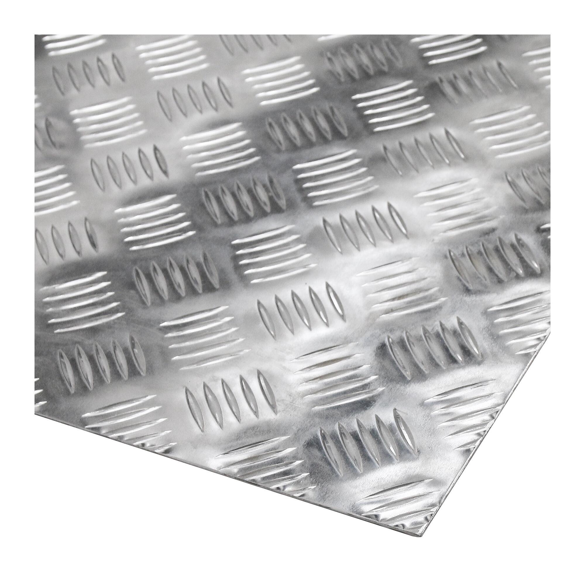 Tabla aluminiu, striata, 1.5 x 1000 x 2000 mm