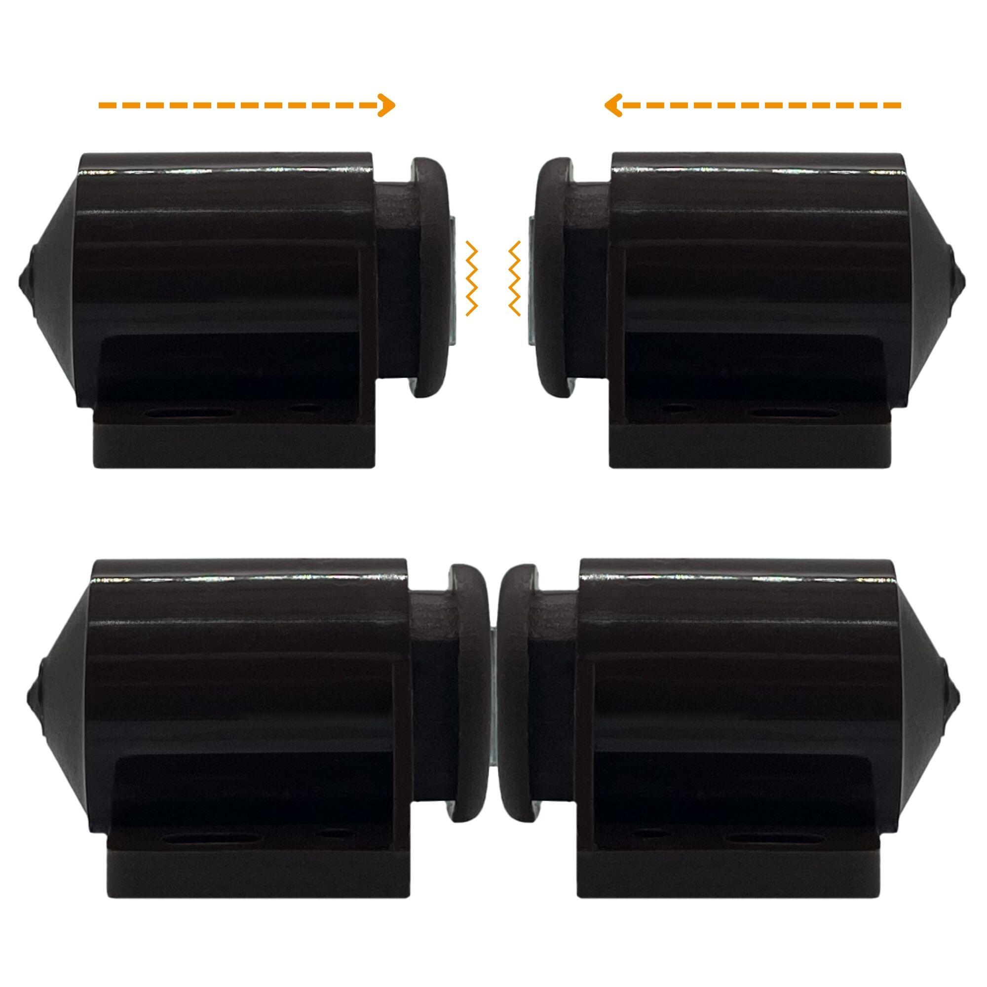 Chiusura magnetica in pvc 2.5 x 1.8 mm - 5
