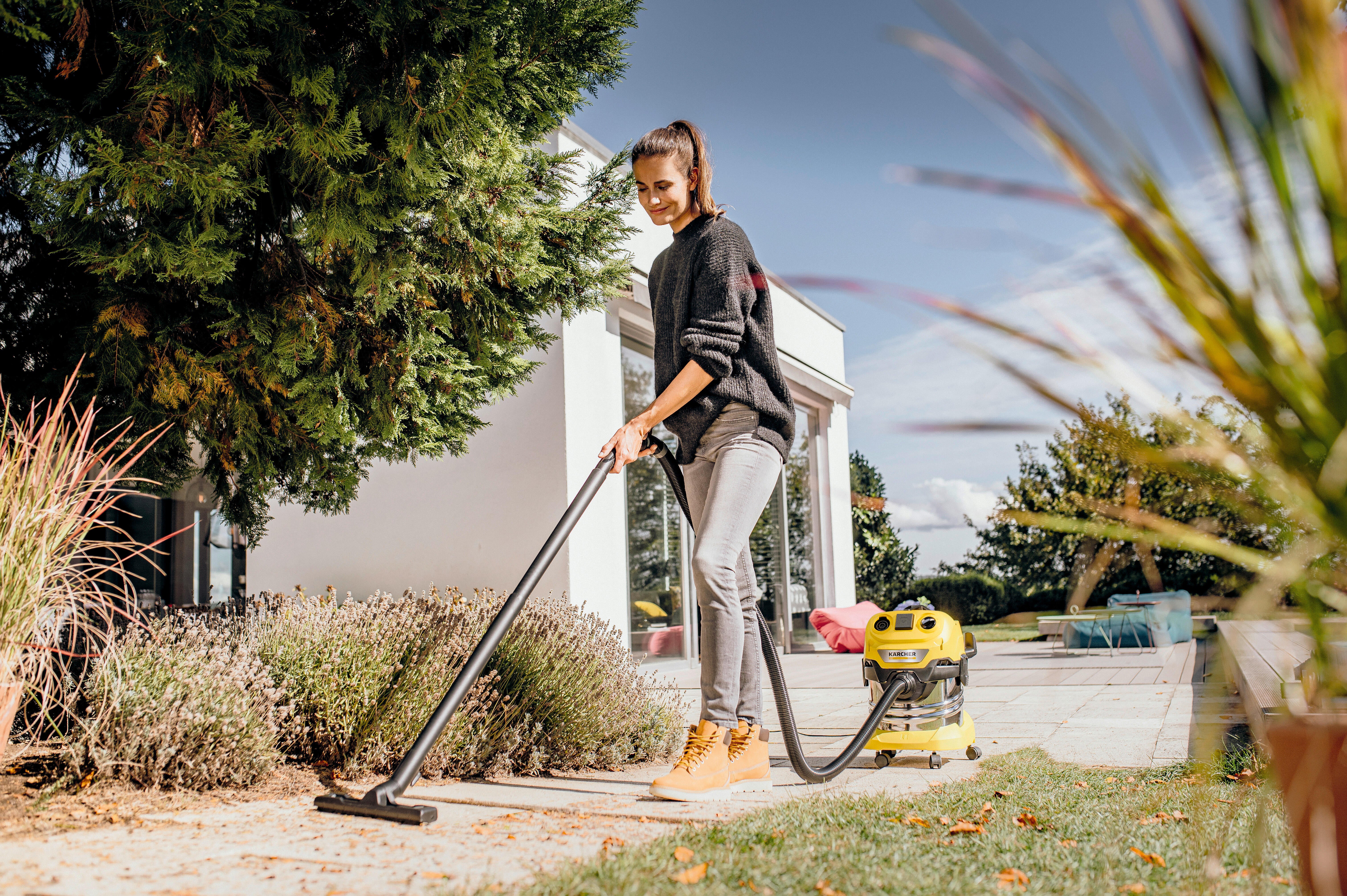 Aspirateur pour solides et liquides eau et poussières KARCHER WD 4 SPEC, 21 kPa, - 6