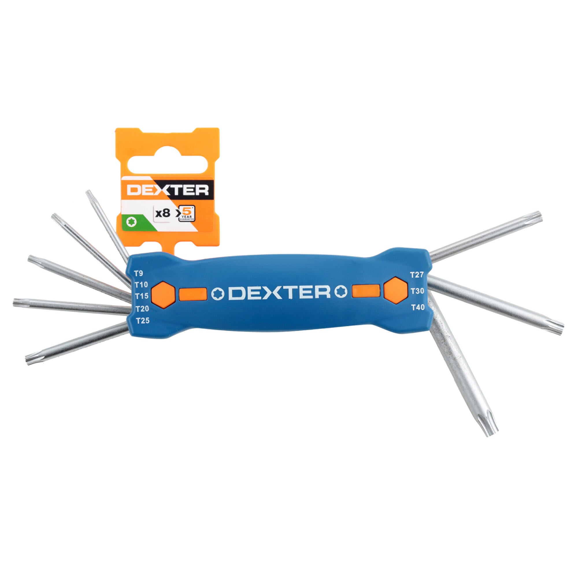 Set 8 chei torx Dexter, 9 - 40 mm | Leroy Merlin