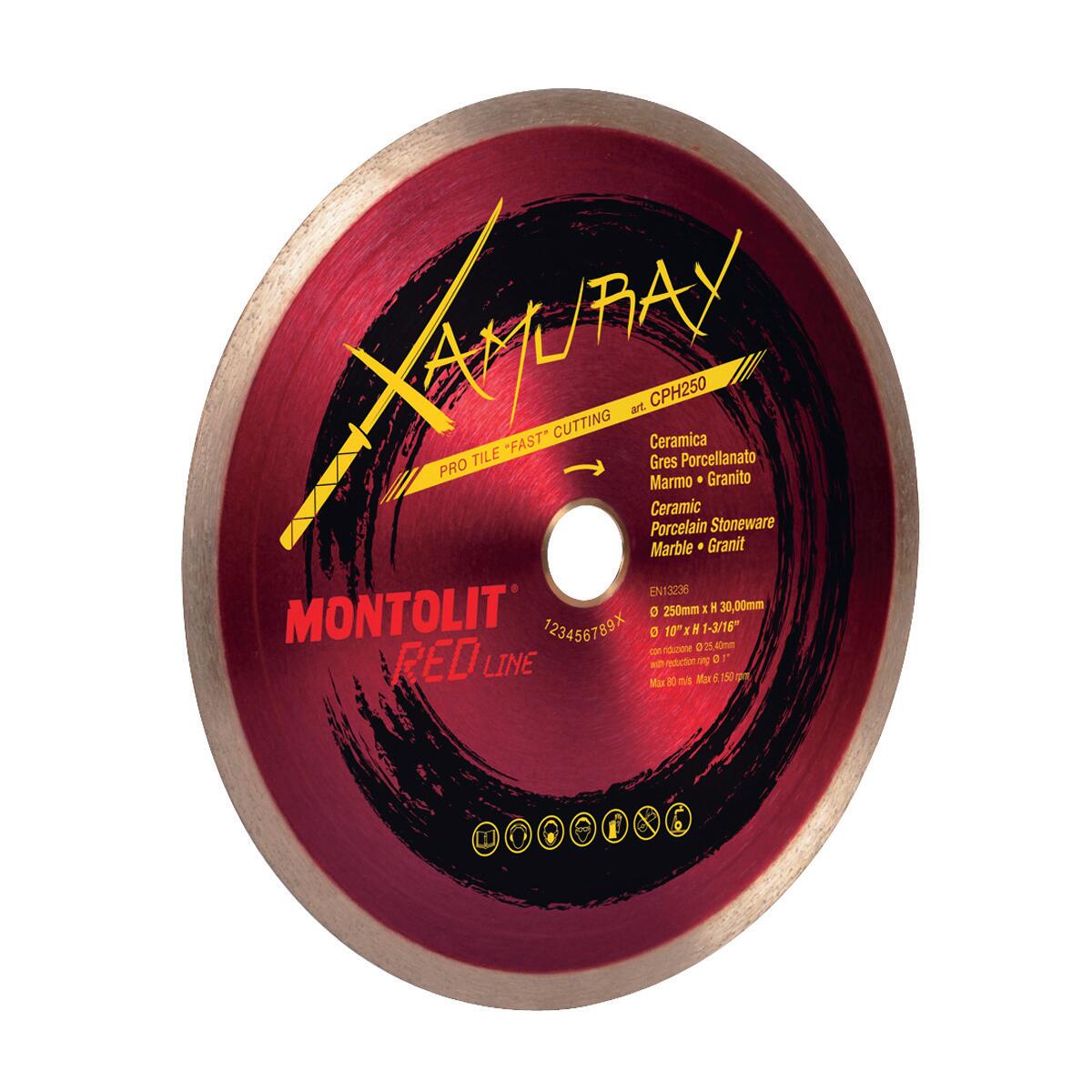 Einhell - Disco Da Taglio A Diamante Turbo Originale, 250 X 25,4 Mm (accessori Per Taglia-pietra, 250 X 25,4 Mm, Diametro 6 Mm, Diametro Massimo 7650 Min-1, Per Tagliapietra