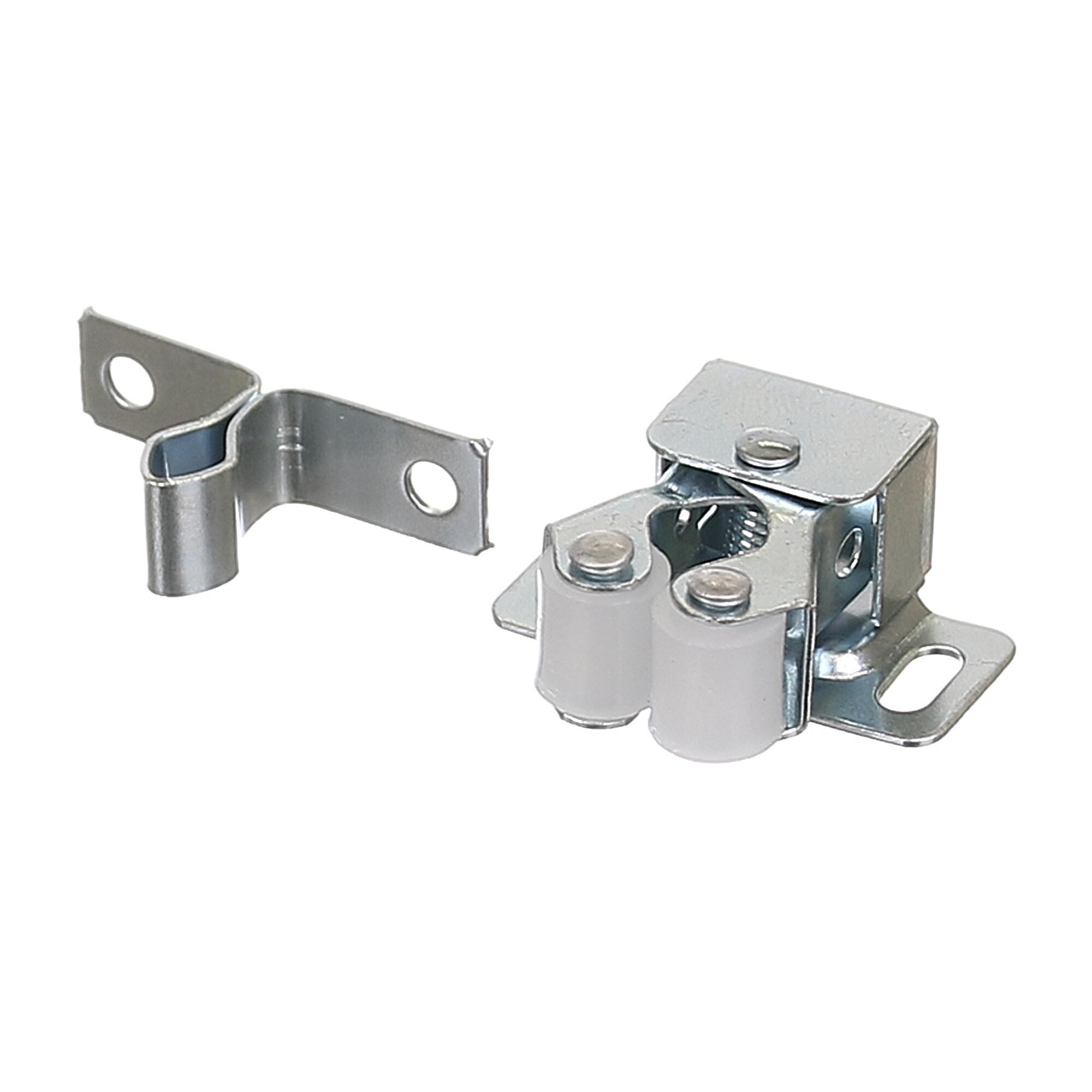 Incuietoare aplicata pentru mobila, cu bile, zincata (set 2 buc)