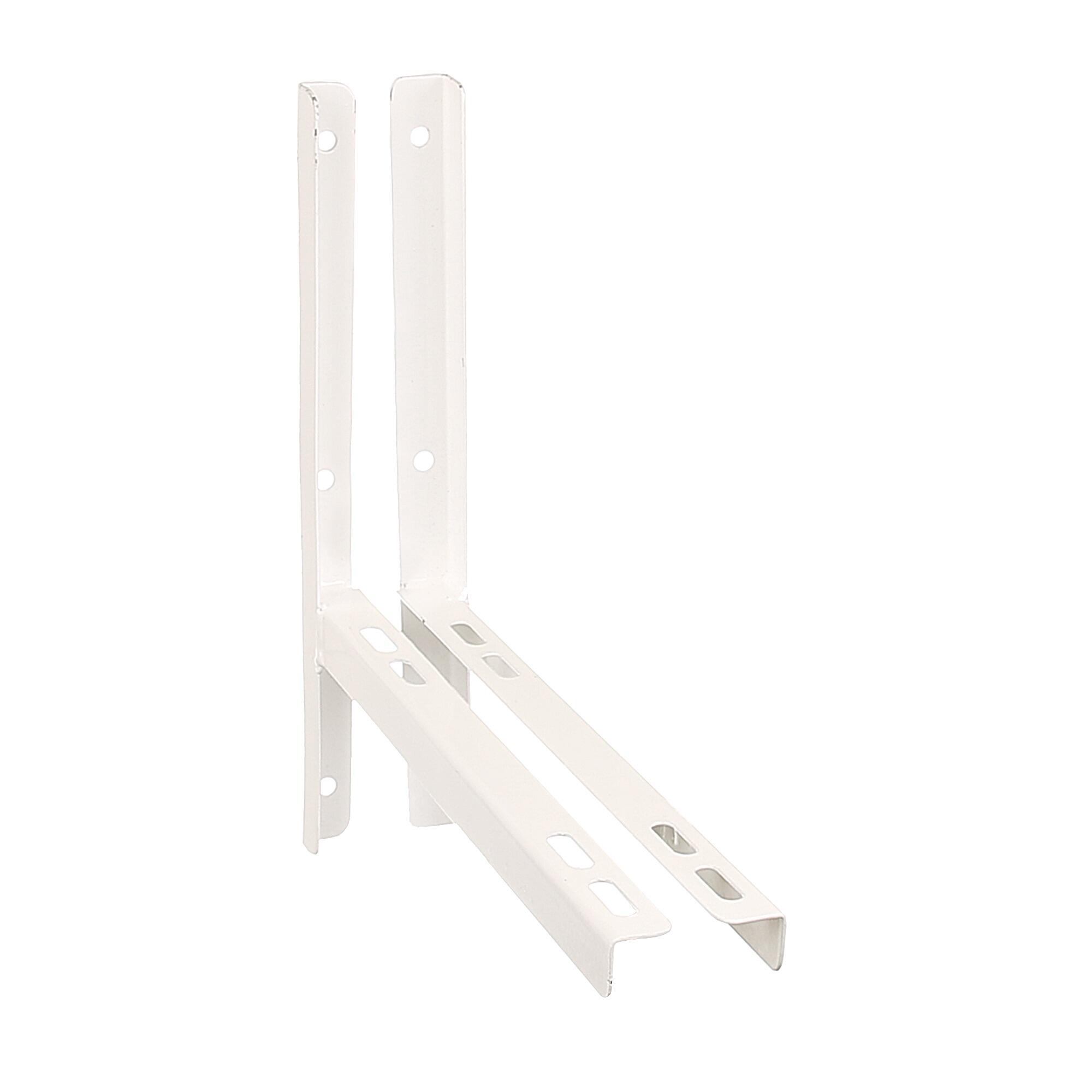 Console pentru aer conditionat, otel, 500 x 400 x 35 mm (set 2 buc)
