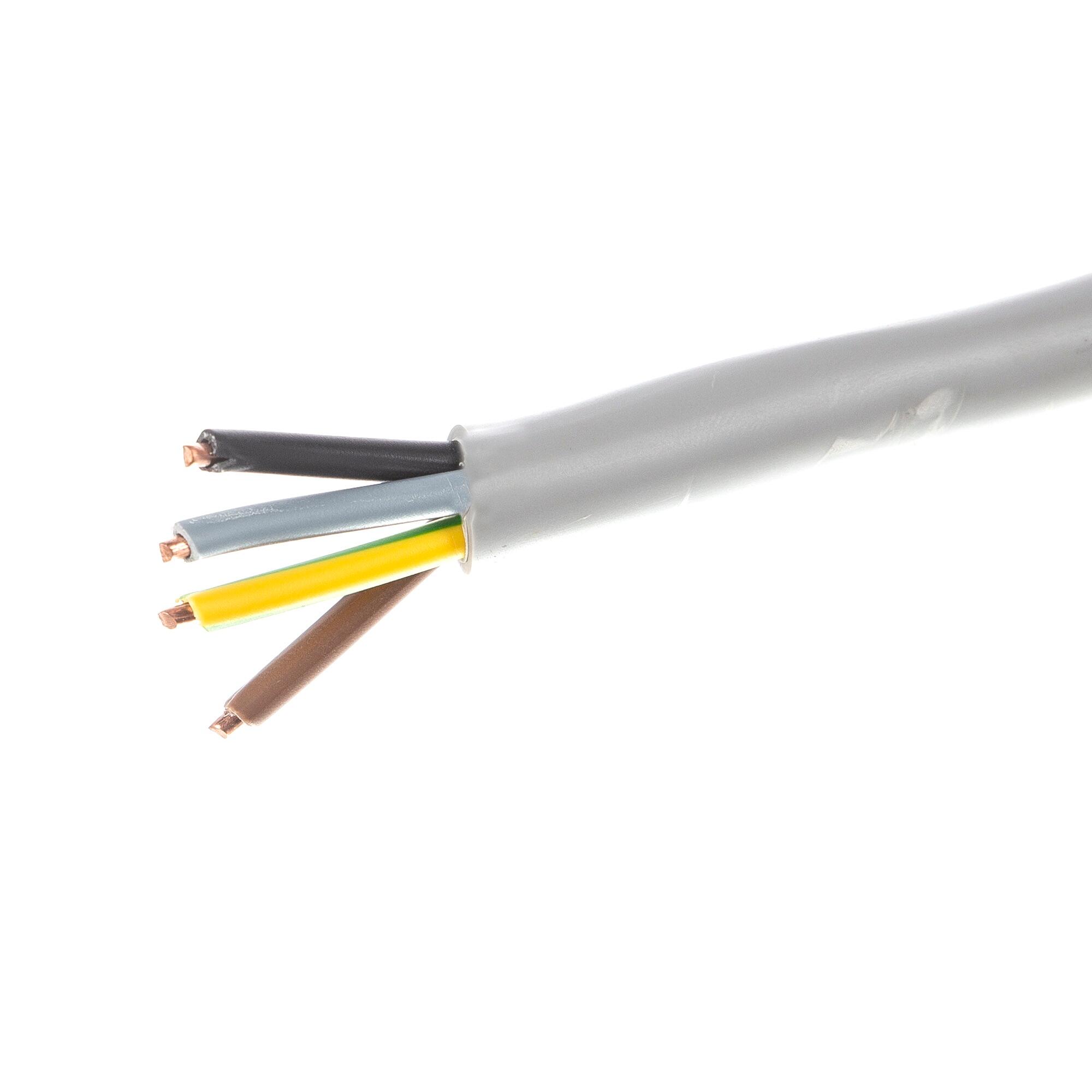 Cablu electric CYY-F, 4 x 4 mm², gri, la metru