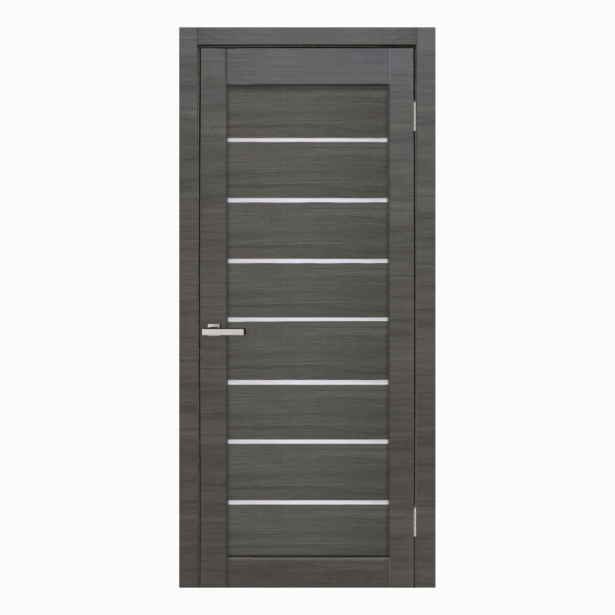 Usa interior MDF, fara toc, Cortex, plina, latime 70 cm, dreapta/stanga, stejar cenusiu