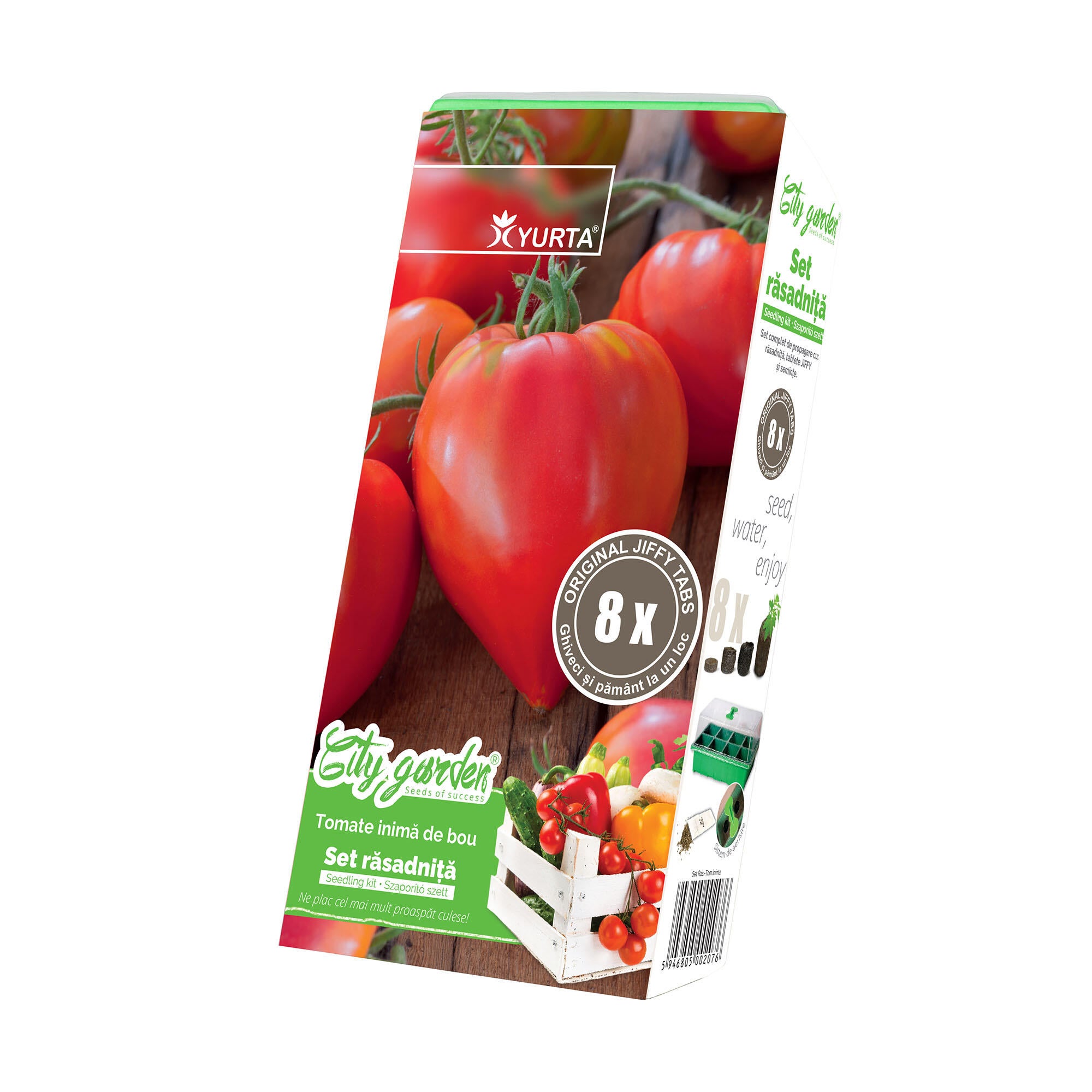 Set rasadnita, soi de tomate Inima de bou