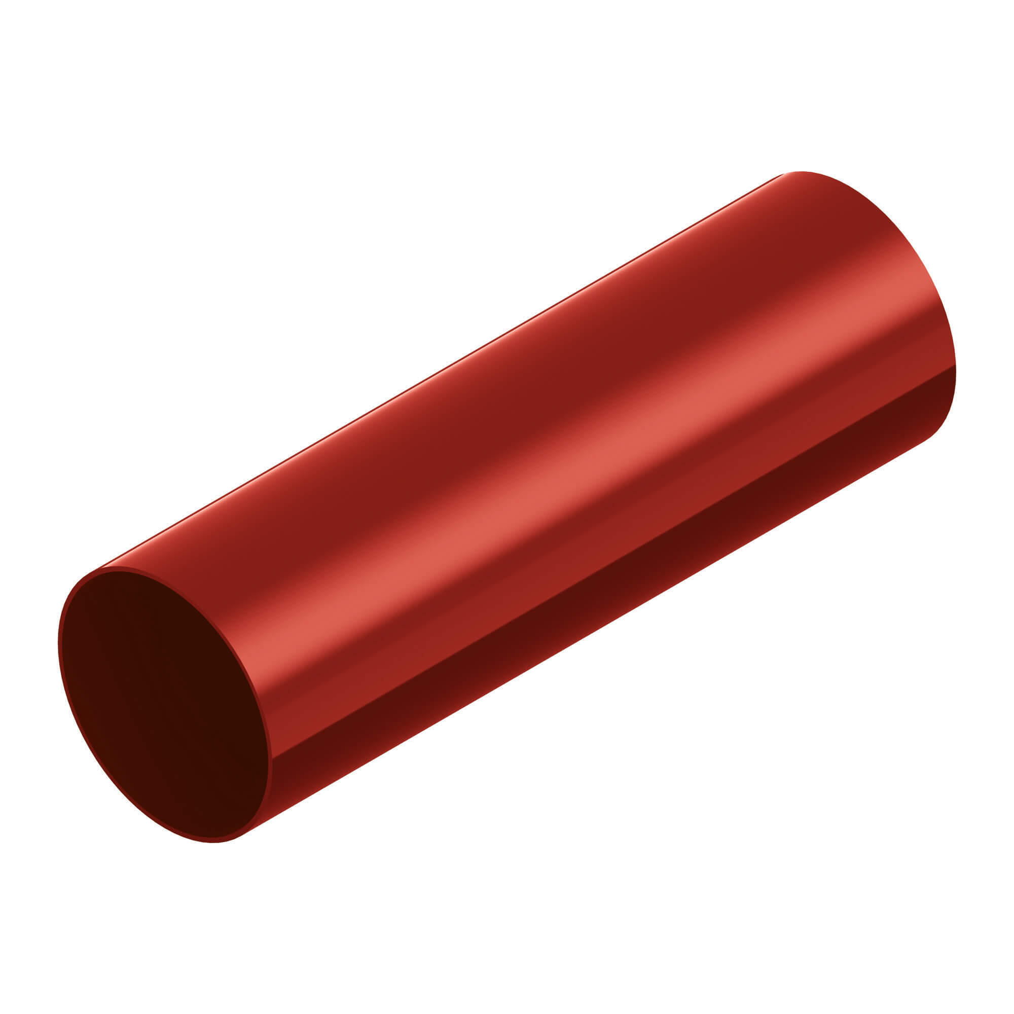 Burlan PVC, Ø 80 mm, L 3000 mm, rosu | Leroy Merlin
