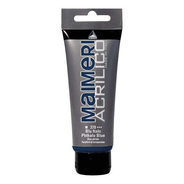 Colore acrilico MAIMERI   0.75 L blu ftalo