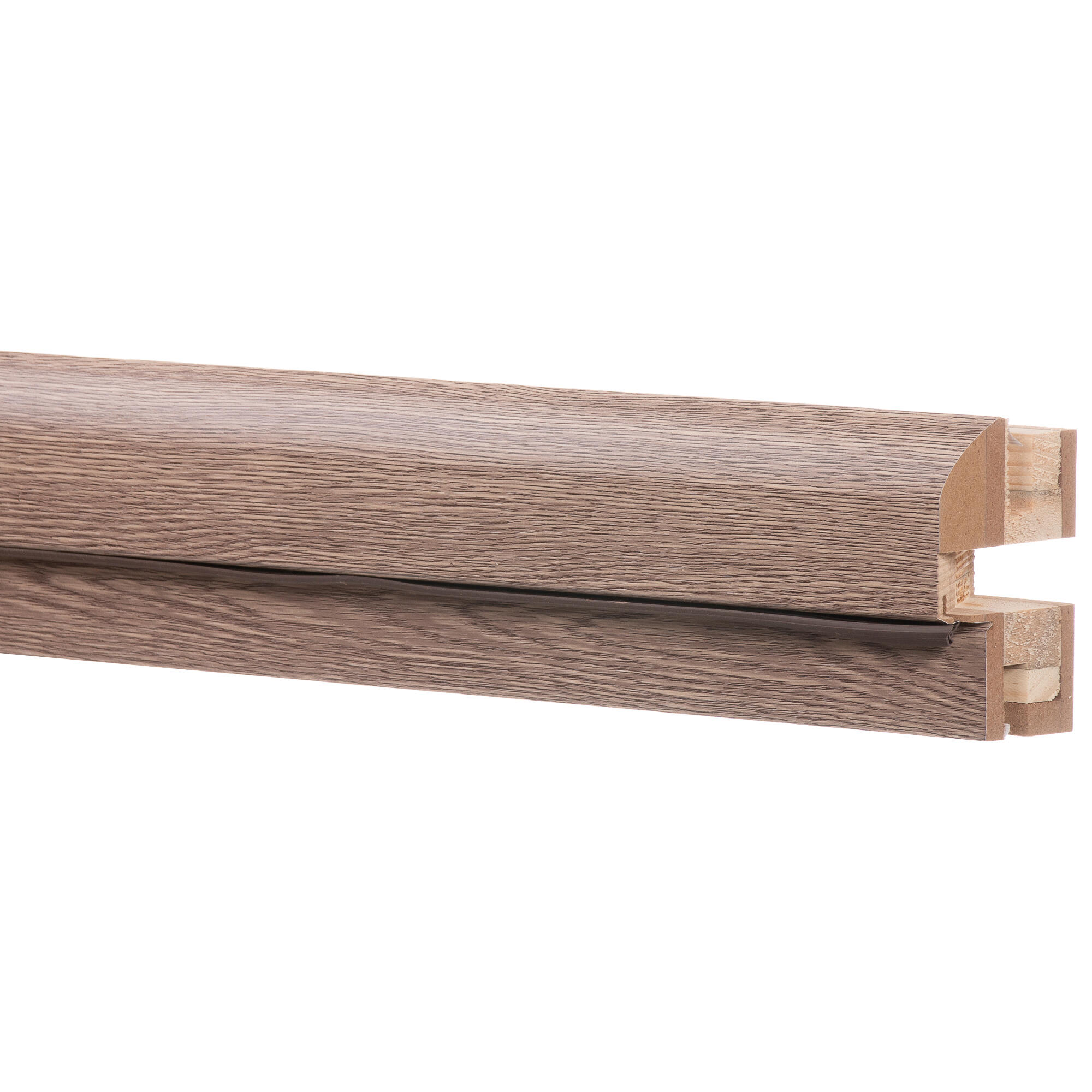 Toc semirotund reglabil usa latime 80 cm, MDF, gri