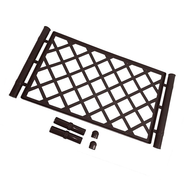 Traliccio per piante rampicanti in polipropilene marrone L 100 X H 54 cm, Sp 50 mm STEFANPLAST