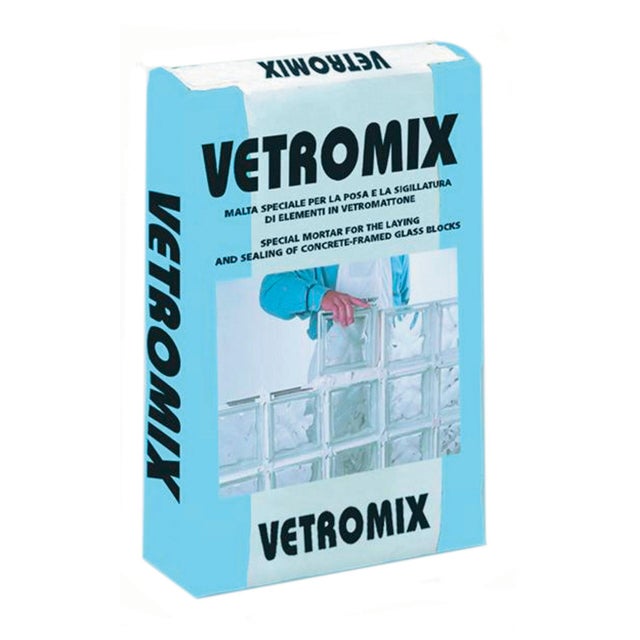 Malta per vetromattone 25 kg