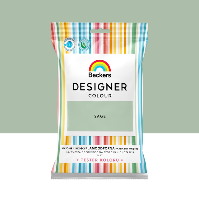 Tester farby Beckers Designer Colour Sage 50 ml