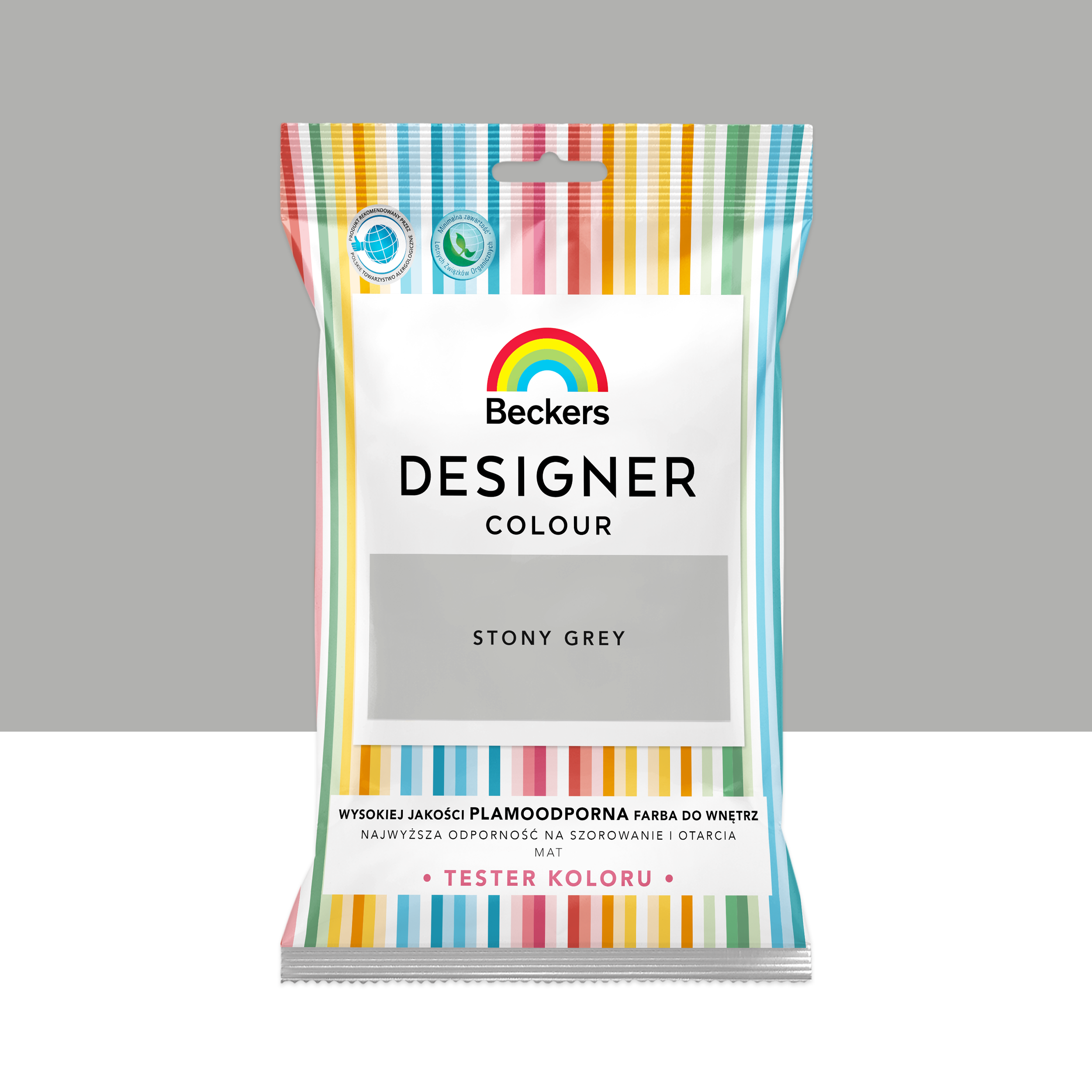Tester farby Beckers Designer Colour Stony grey 50 ml