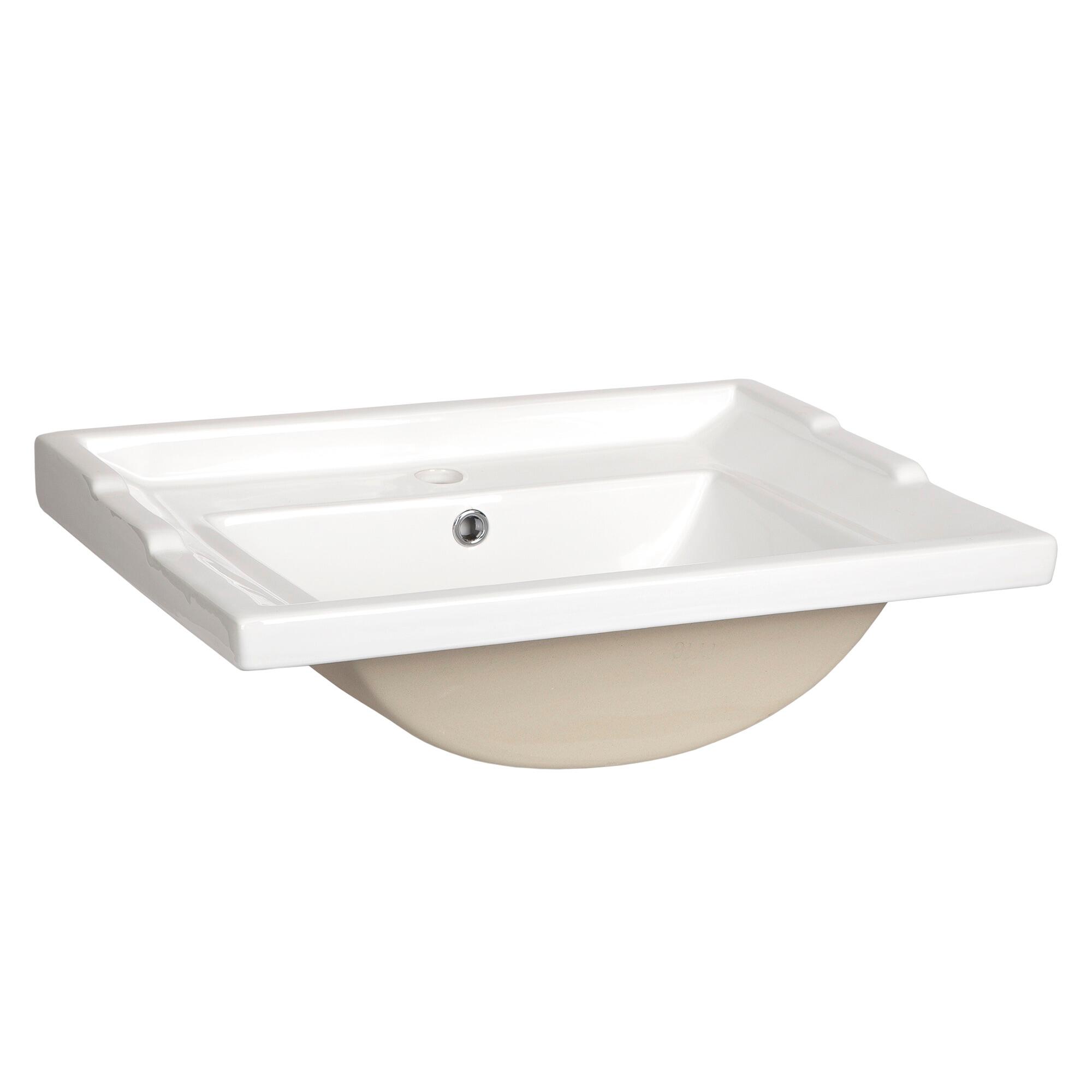 Lavoar incastrat Palace, latime 61 cm, alb