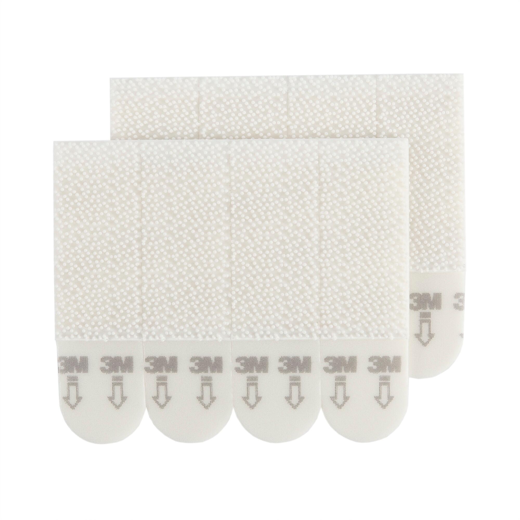 Banda velcro 3M Command, pentru tablouri mici, max 1.8 kg, alb (set 4 buc)