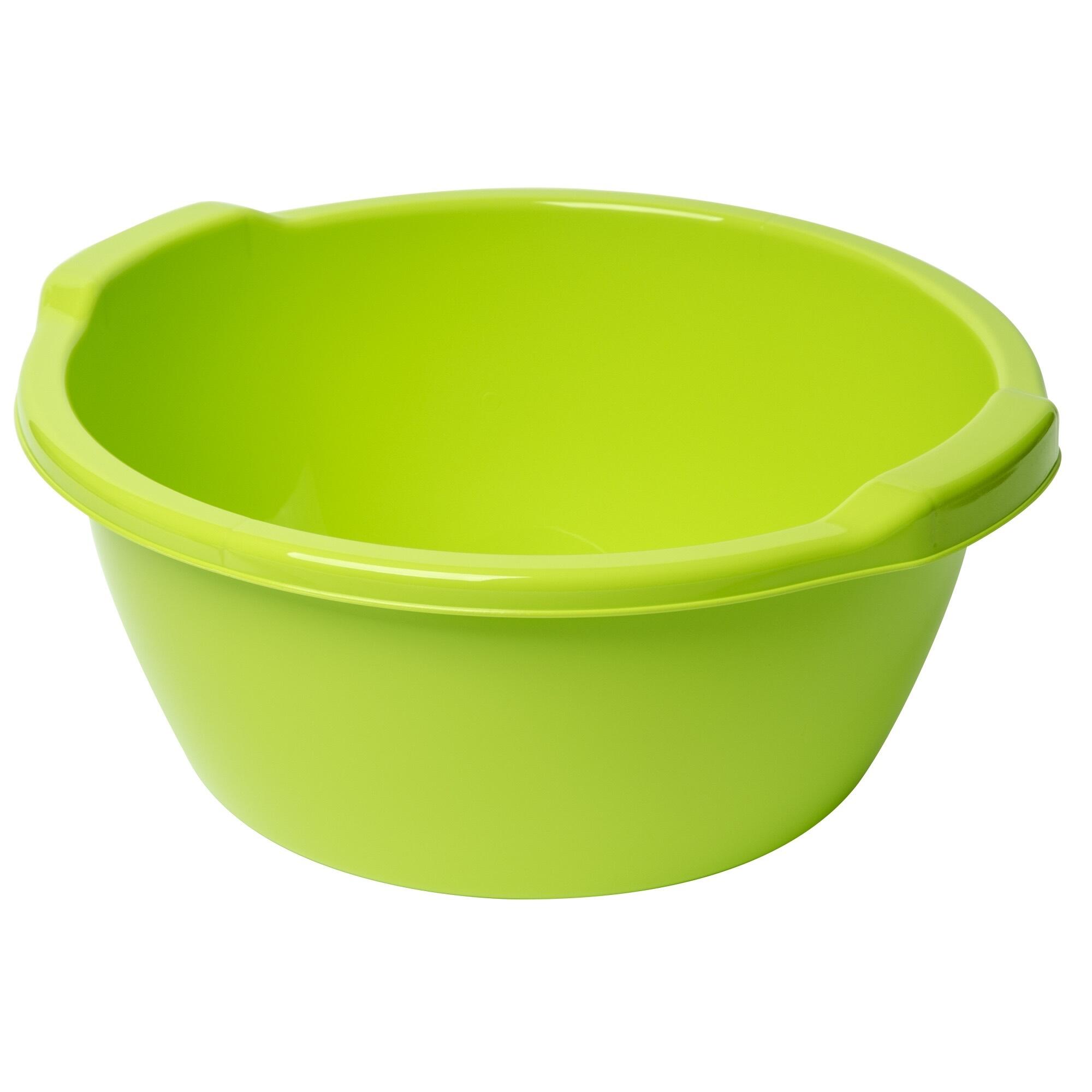 Lighean din plastic cu manere, 3 L, diverse culori