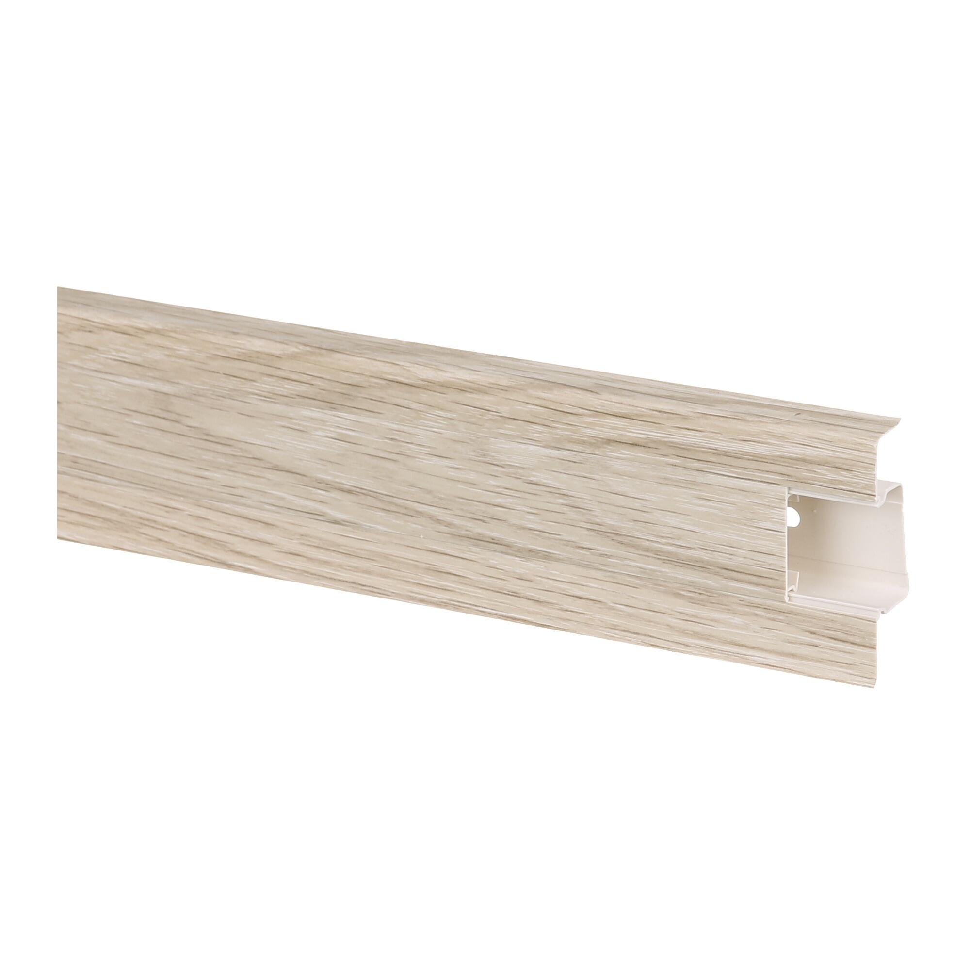 Plinta din PVC, 2500 x 60 mm, Mack 60.02