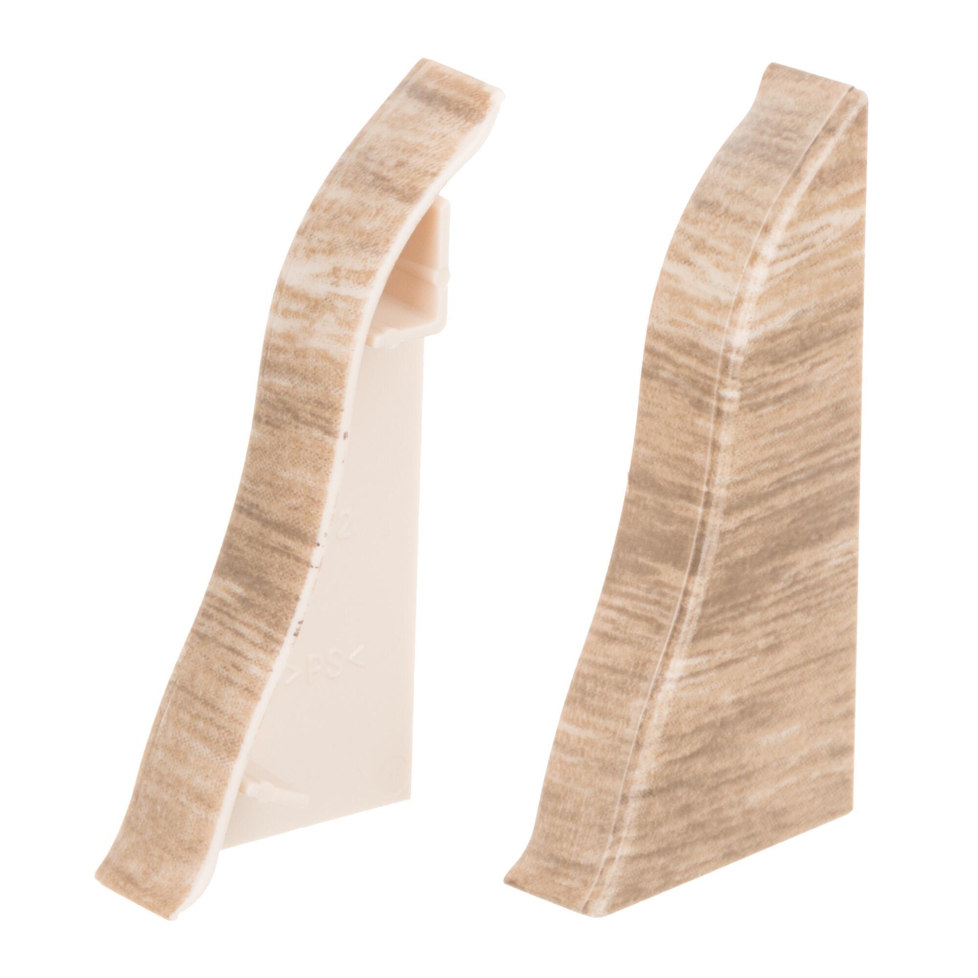 Terminatie pentru plinta PVC, 55.102, 2 buc/pachet
