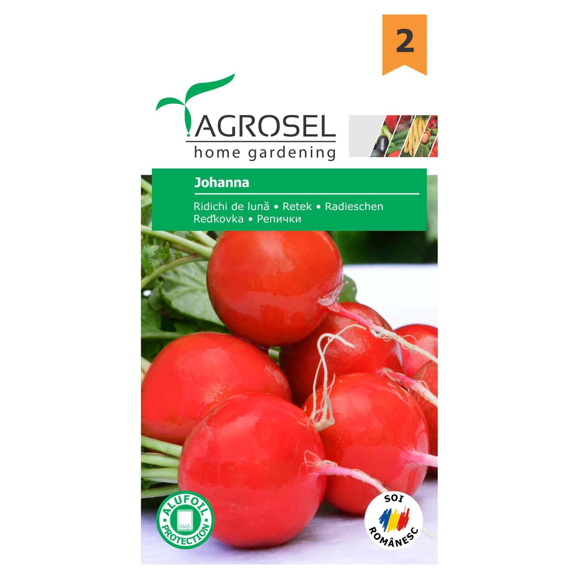Seminte legume, ridiche Johanna, Agrosel
