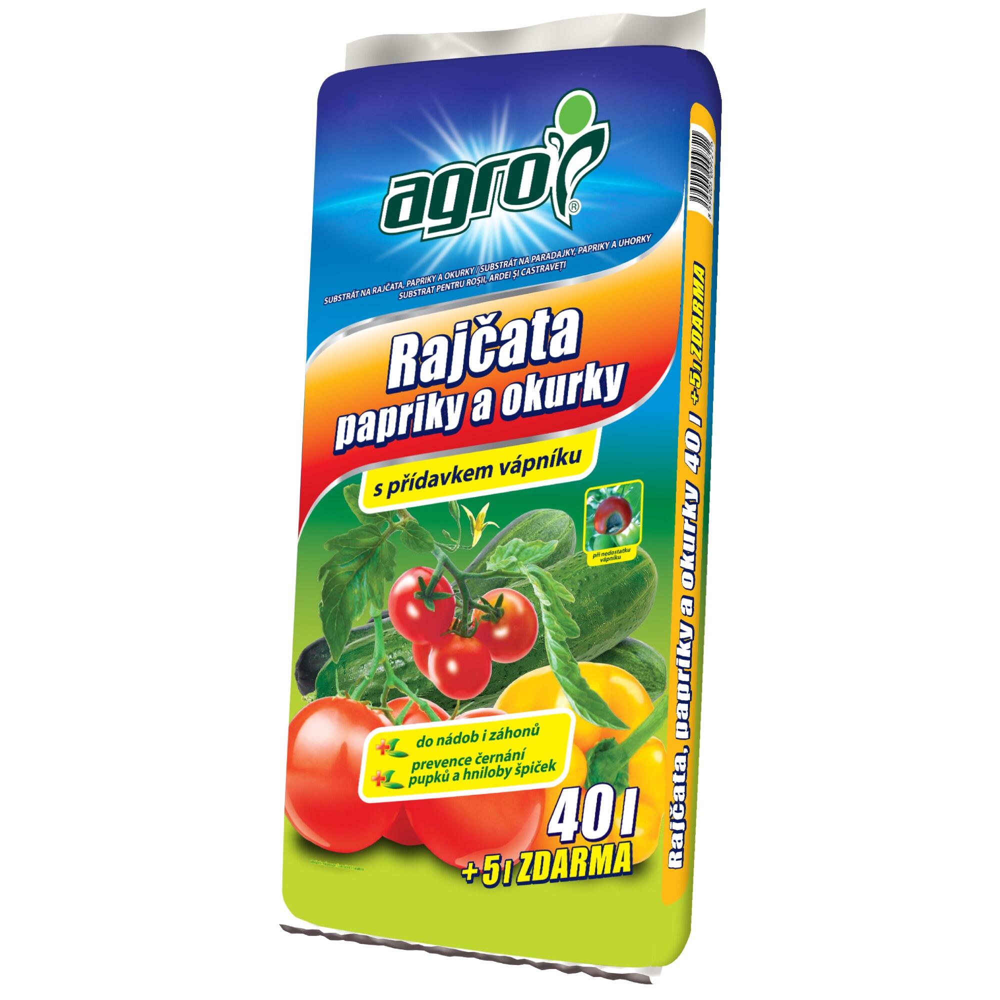 Substrat pentru rosii, ardei si castraveti, Agro, 45 L