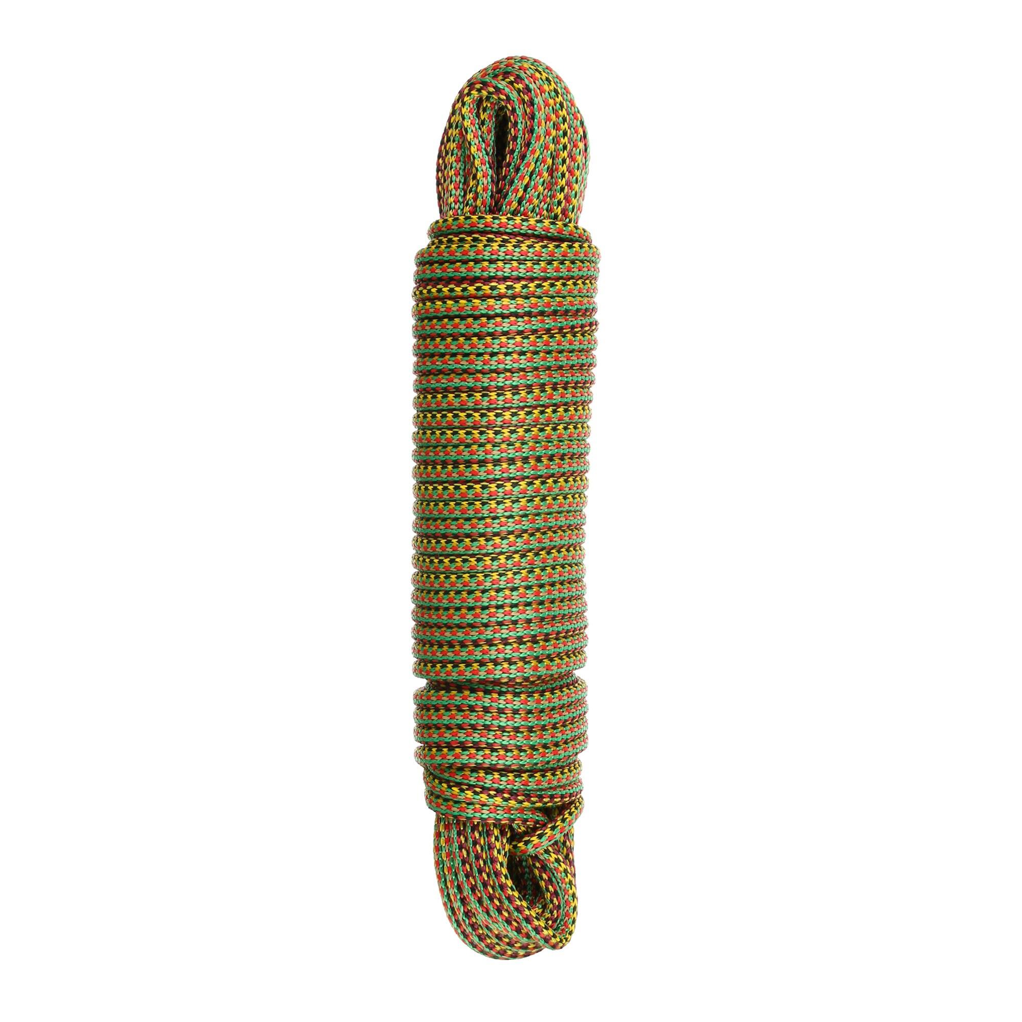 Snur crosetat, polipropilena, Ø 6 mm x L 25 m, forta de rupere max 320 kg