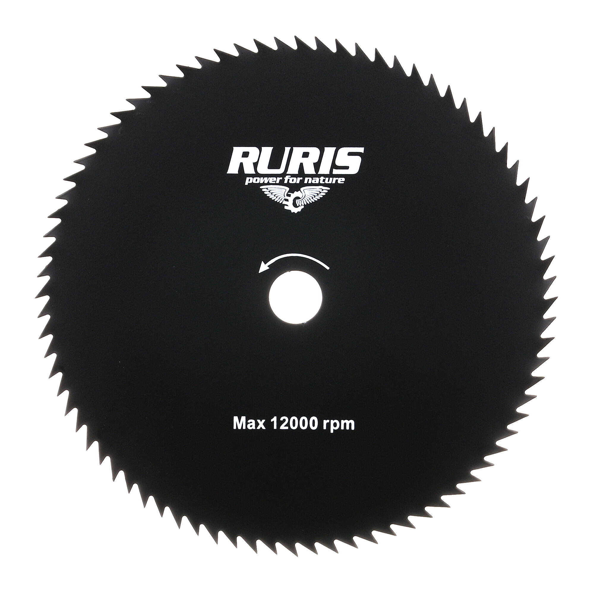 Disc motocoasa, Ruris, 80 dinti, Ø 255 mm, grosime 1.6 mm | Leroy