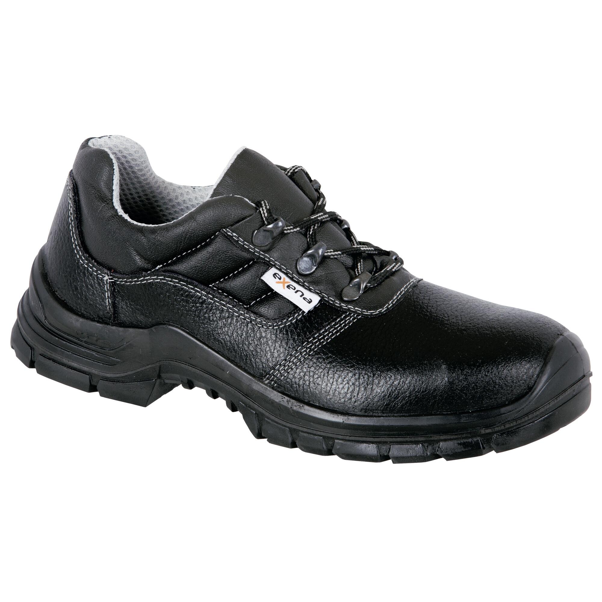 Pantofi protectie Como, clasa S3 SRC, bombeu metal, marimea 42, negru