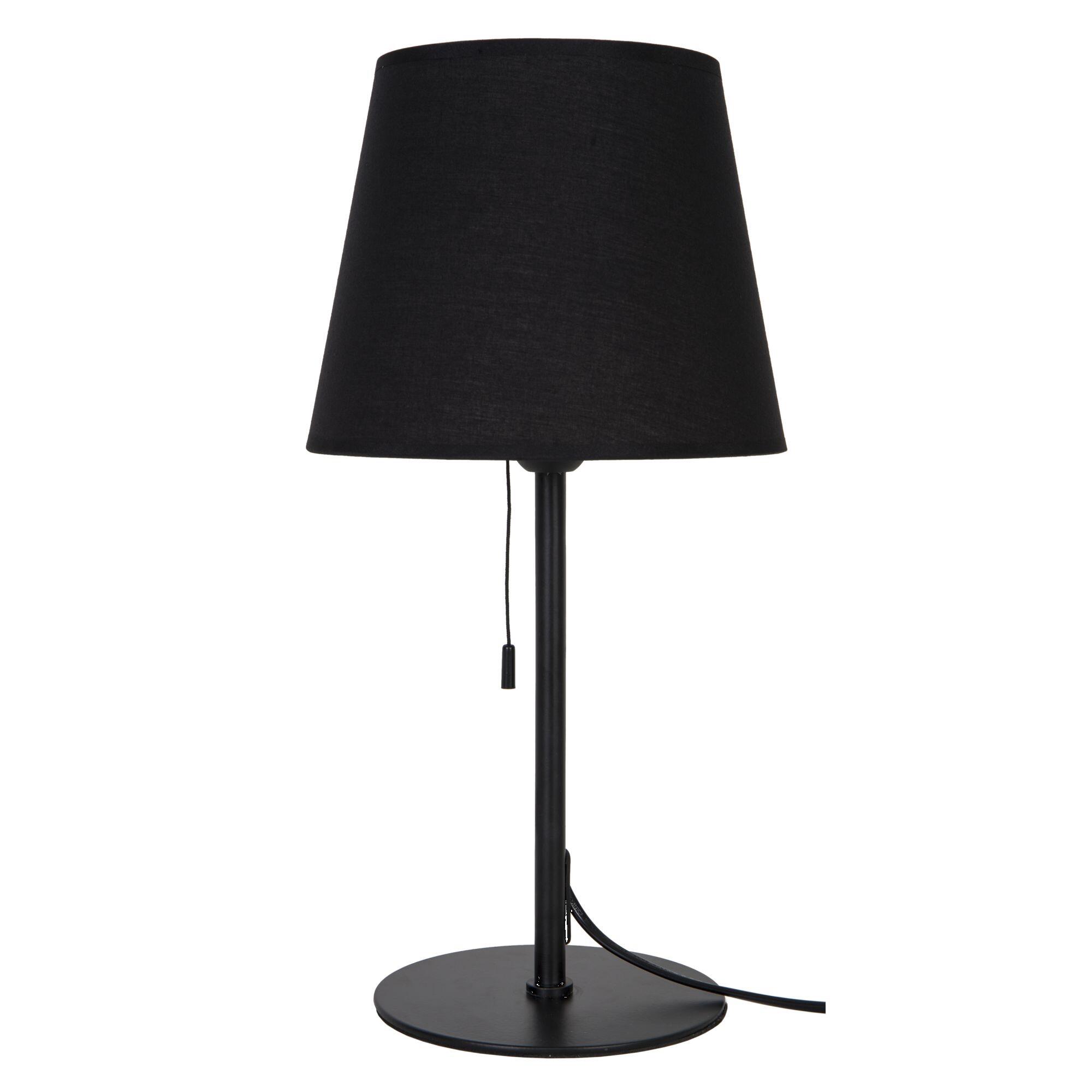 Veioza Inspire Junon, 1 x E27, 46 W, negru