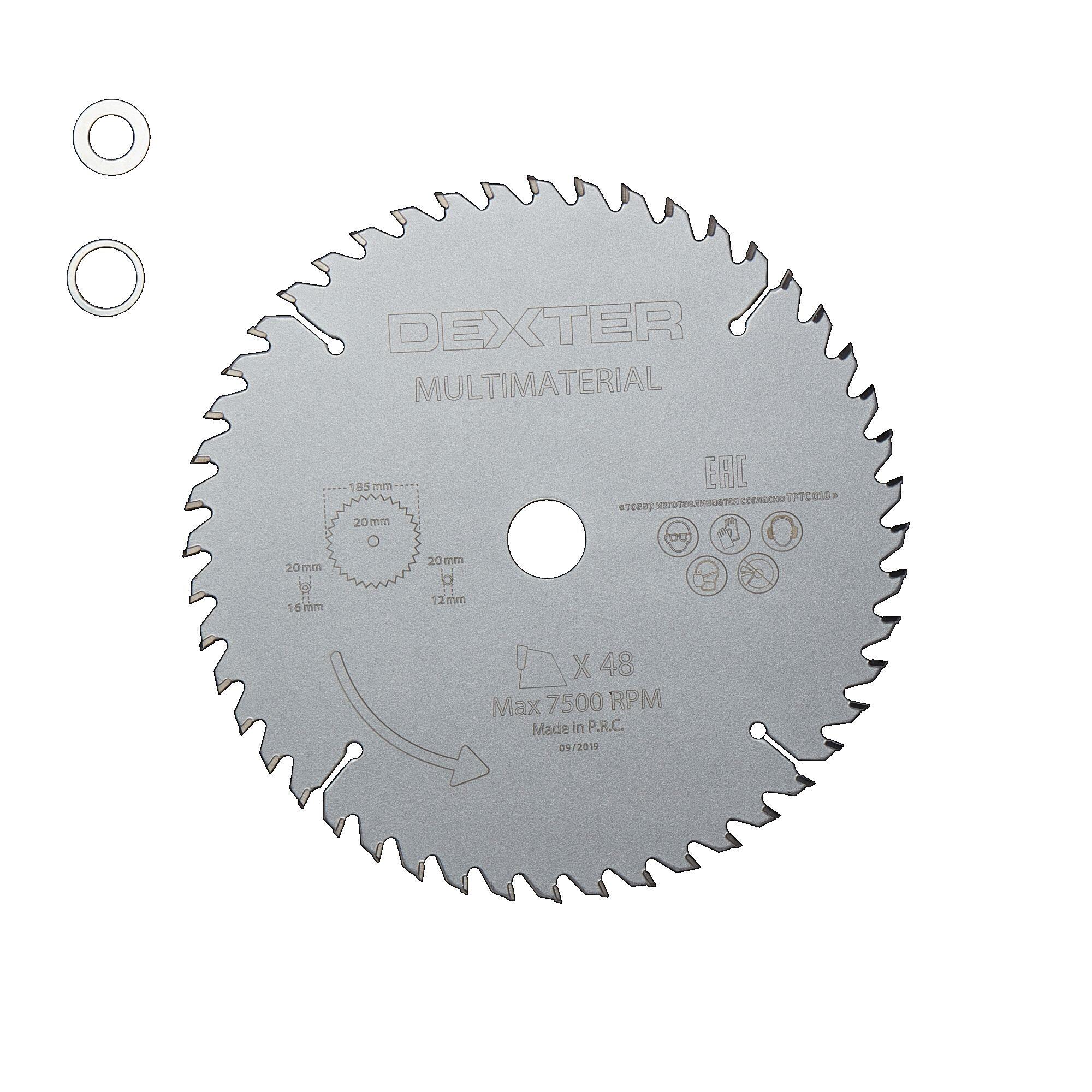 ⭐️mitre⭐️ Disc circular Dexter, pentru fierastrau, pentru multimaterial, 48